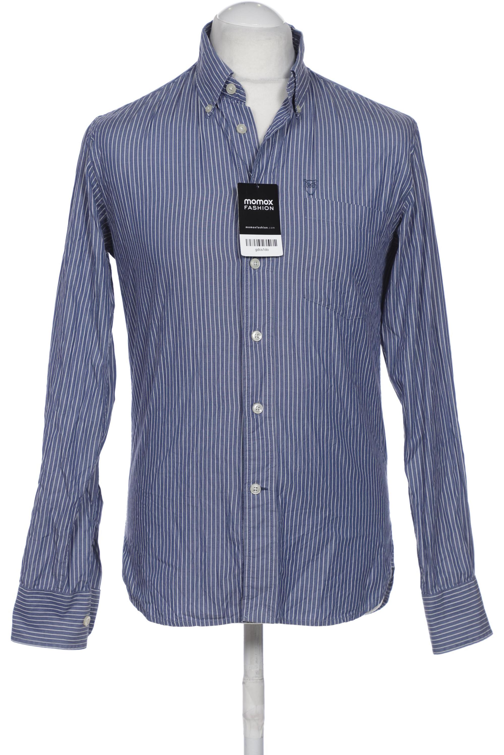 

Knowledge Cotton Apparel Herren Hemd, blau