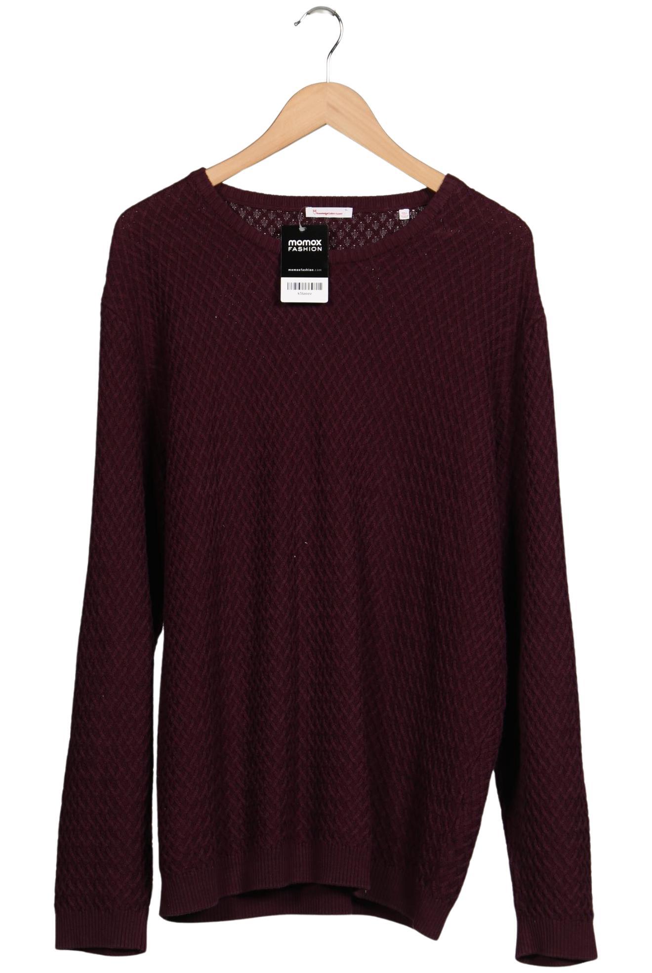 Thumbnail - Knowledge Cotton Apparel Herren Pullover, bordeaux, Gr. 54