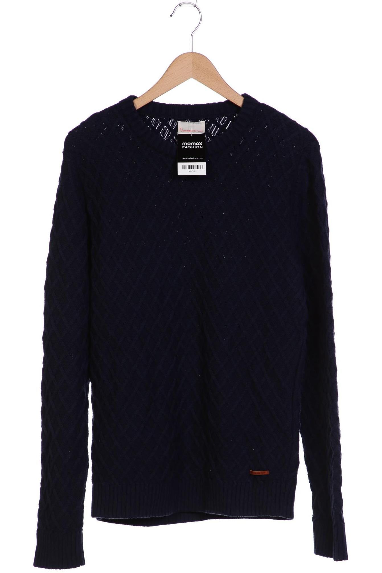 

Knowledge Cotton Apparel Herren Pullover, marineblau