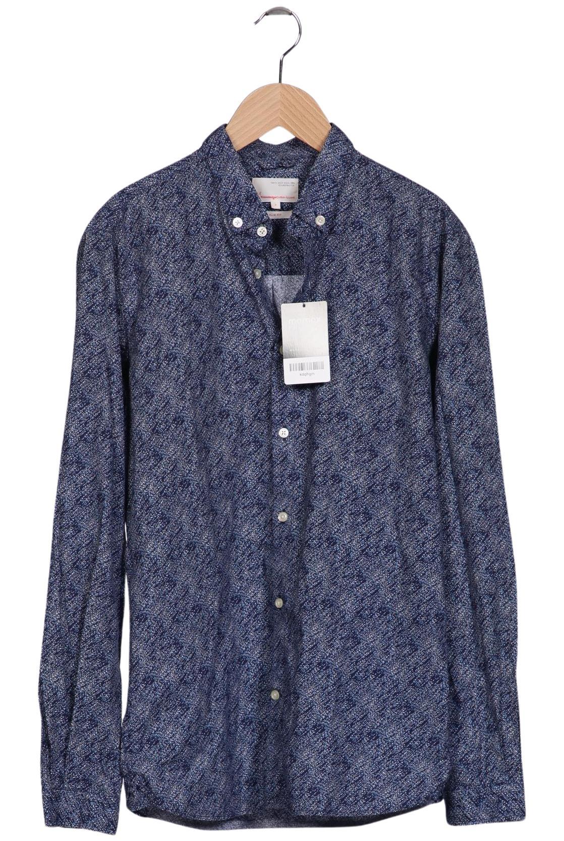 

Knowledge Cotton Apparel Herren Hemd, marineblau, Gr. 46