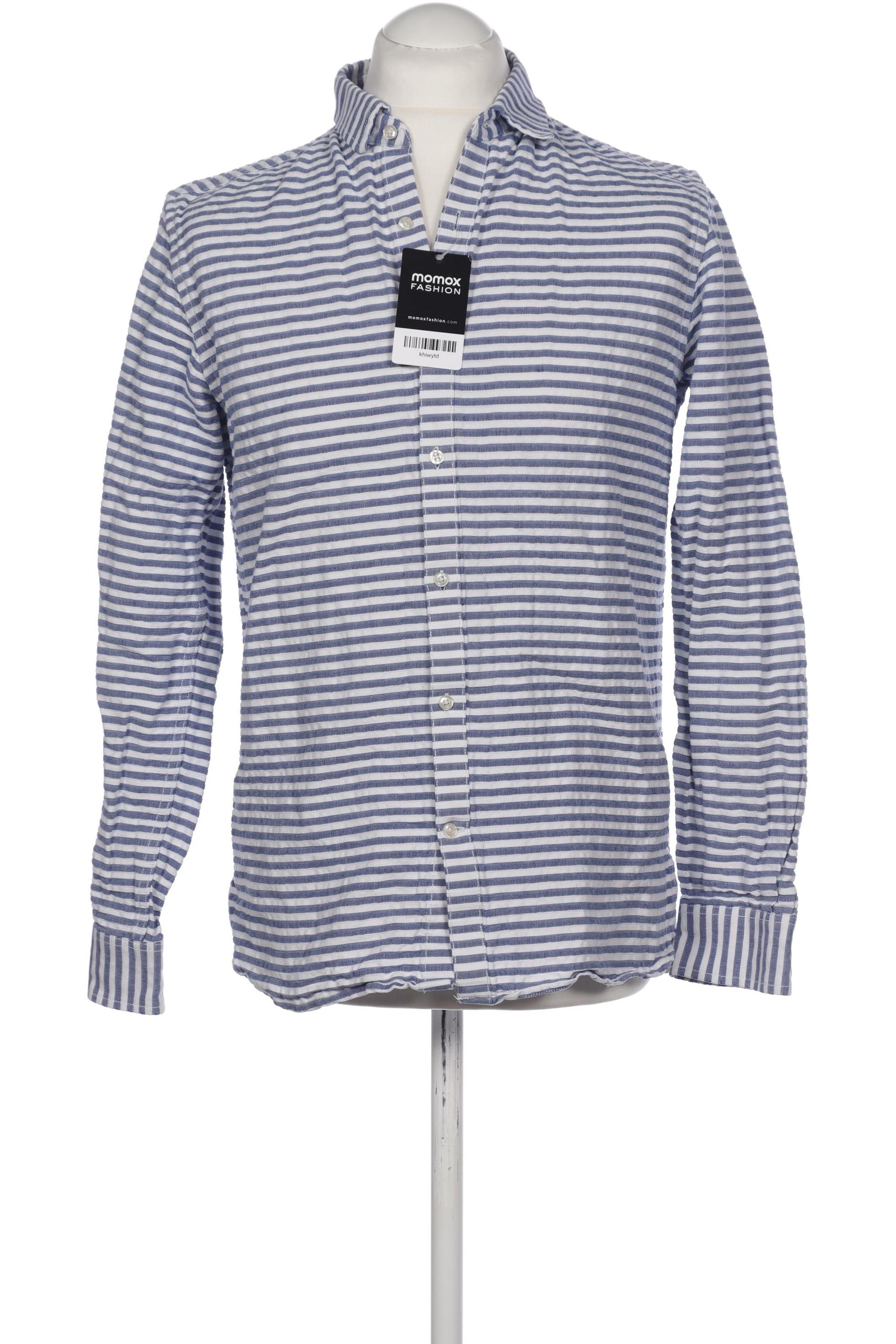 

Knowledge Cotton Apparel Herren Hemd, blau, Gr. 48