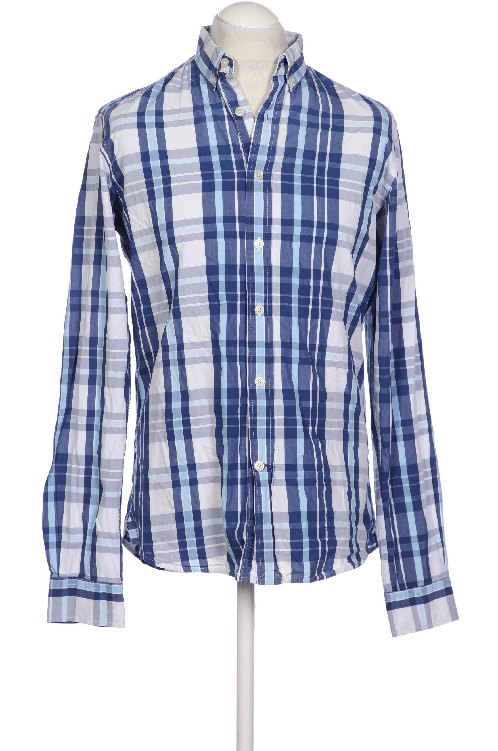

Knowledge Cotton Apparel Herren Hemd, blau, Gr. 52