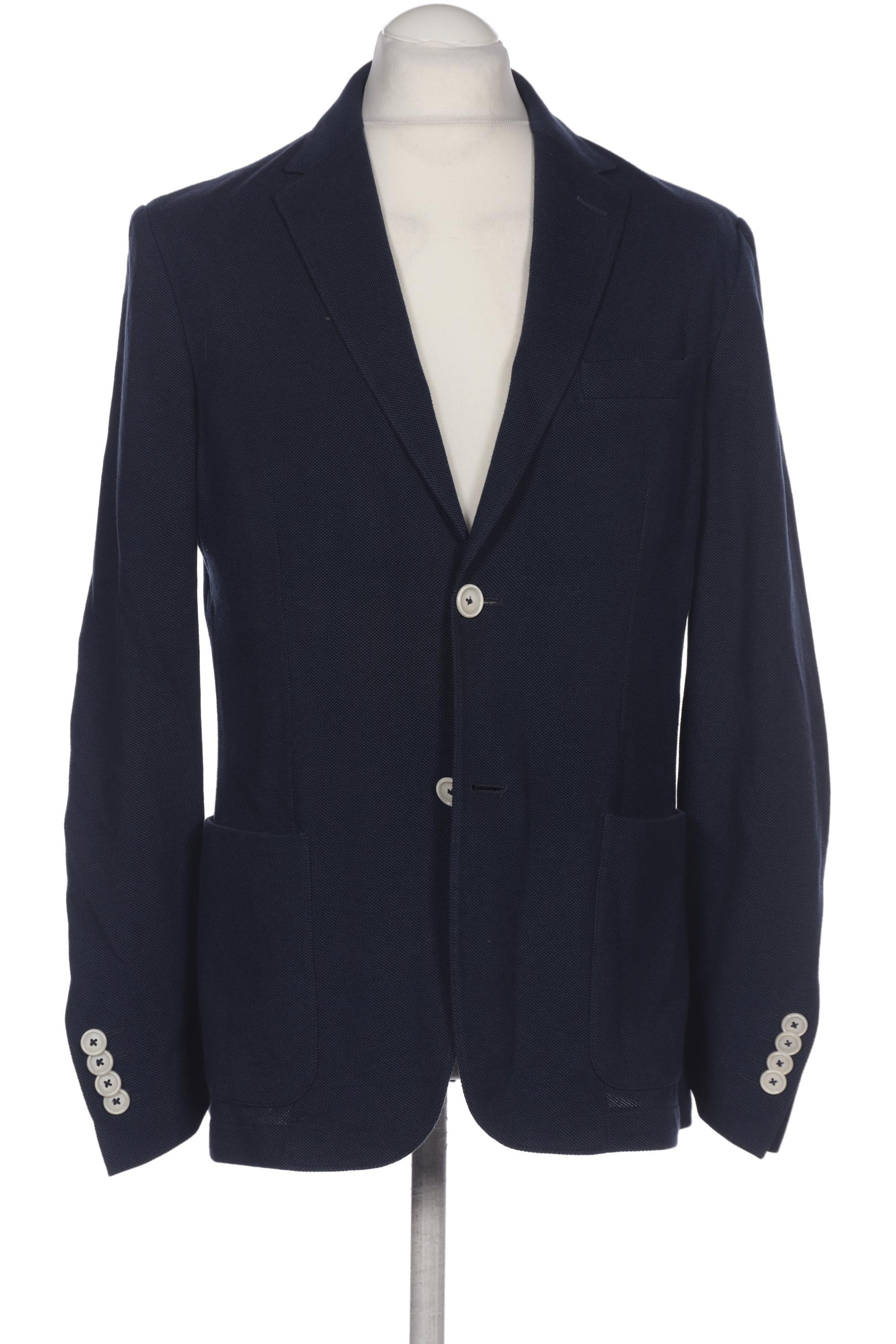 

Knowledge Cotton Apparel Herren Sakko, marineblau