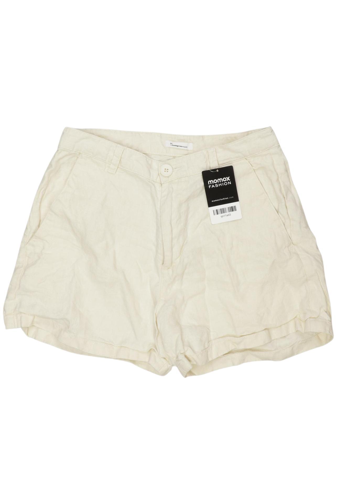 

Knowledge Cotton Apparel Damen Shorts, cremeweiß, Gr. 36