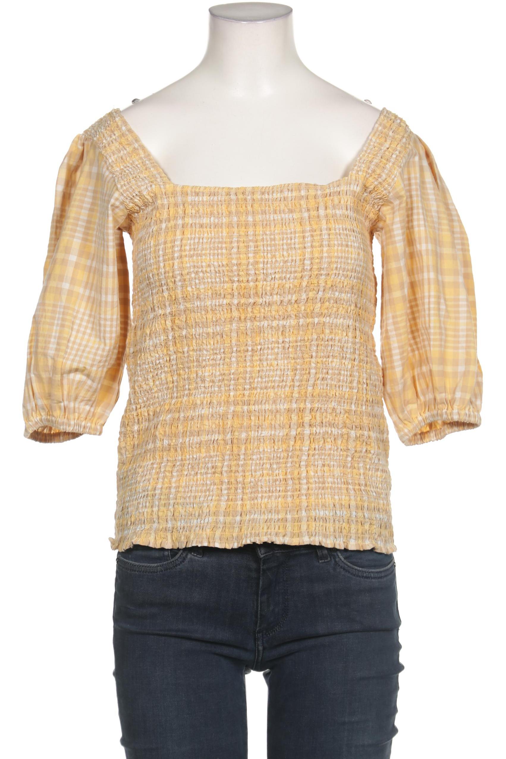 

Knowledge Cotton Apparel Damen Bluse, beige, Gr. 38