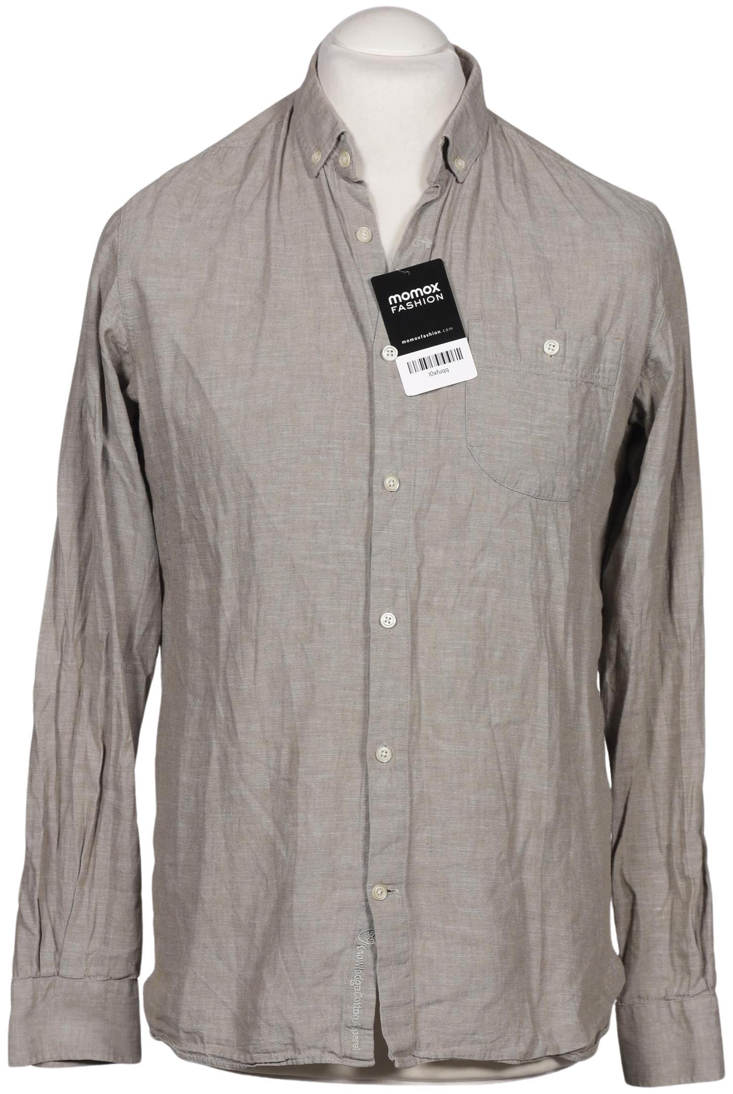 

Knowledge Cotton Apparel Herren Hemd, grau, Gr. 48