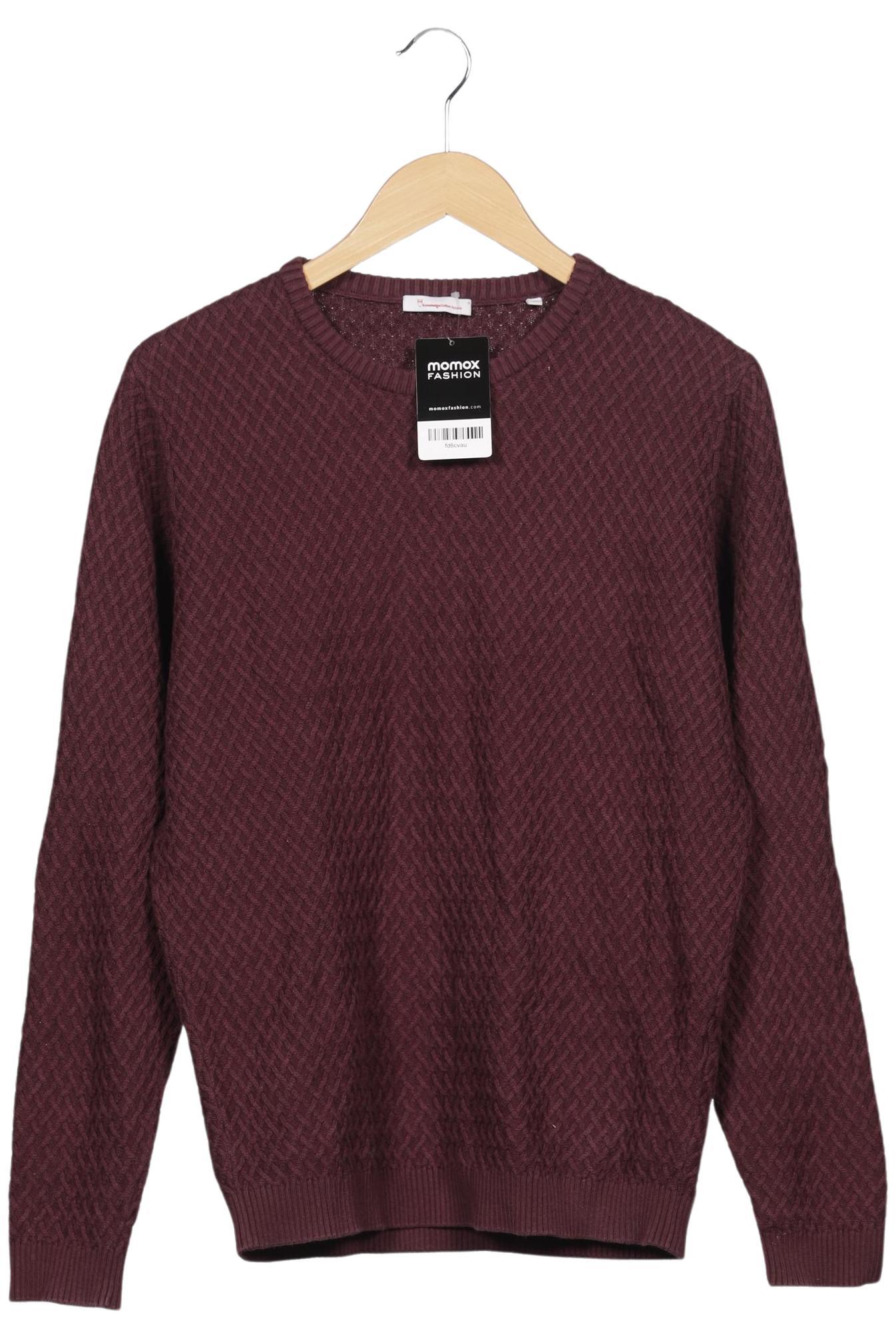 Thumbnail - Knowledge Cotton Apparel Herren Pullover, bordeaux, Gr. 46