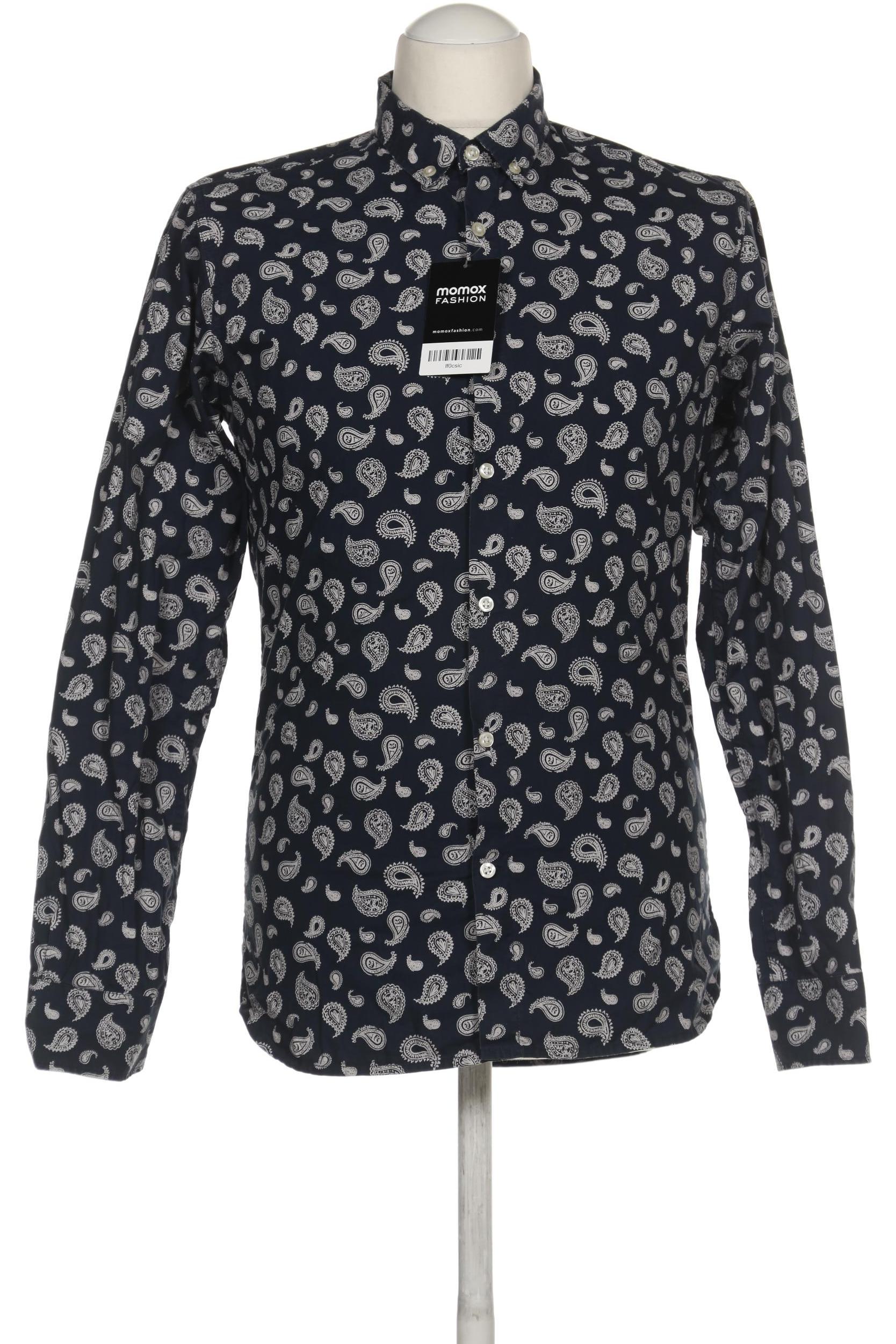 

Knowledge Cotton Apparel Herren Hemd, marineblau