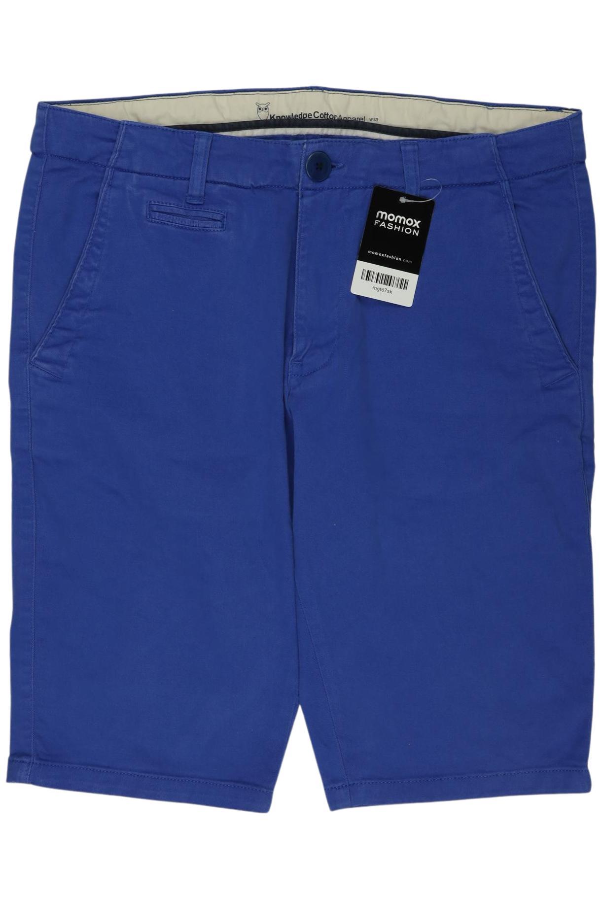 

Knowledge Cotton Apparel Herren Shorts, blau, Gr. 33