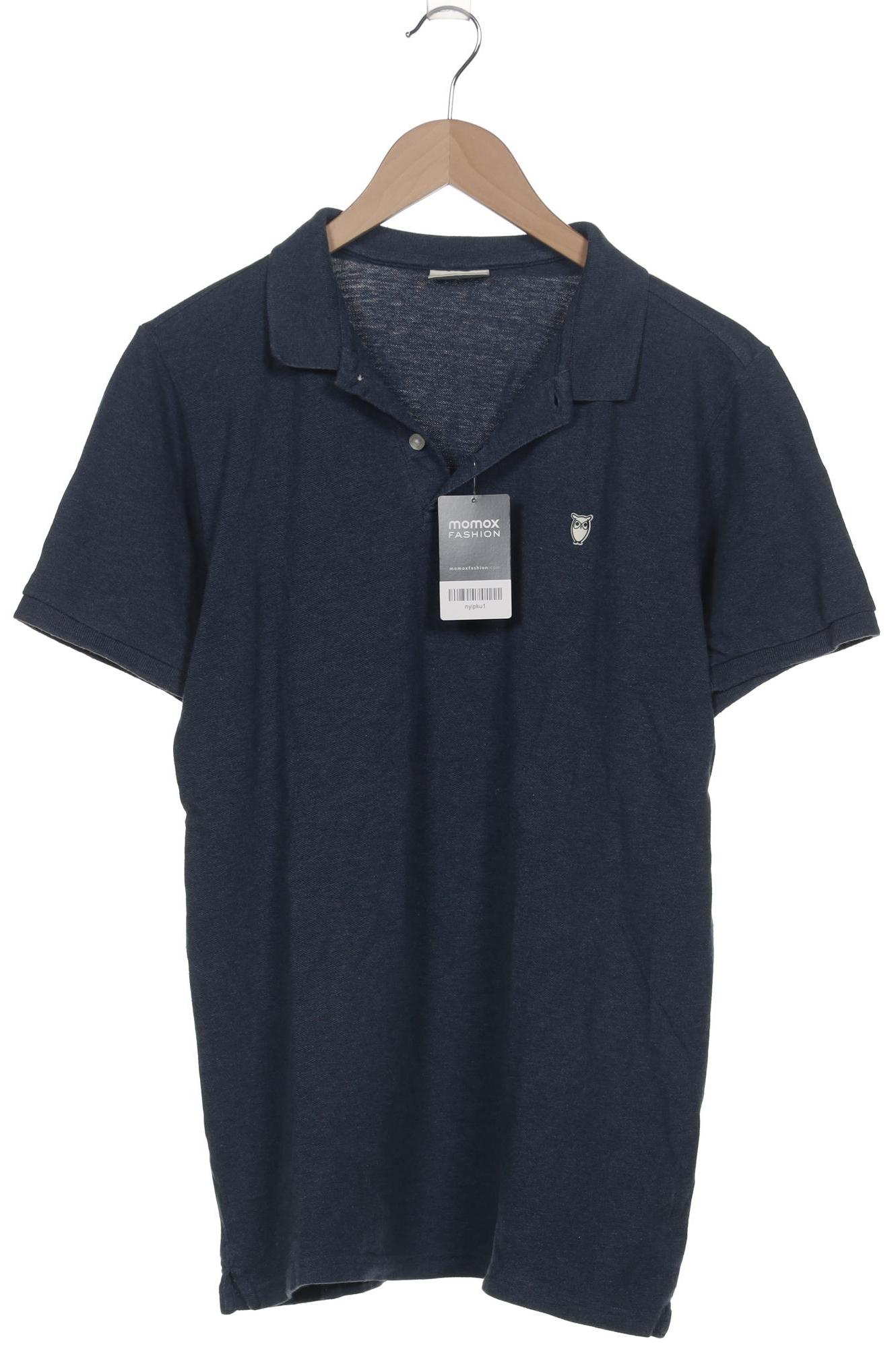 

Knowledge Cotton Apparel Herren Poloshirt, marineblau, Gr. 48