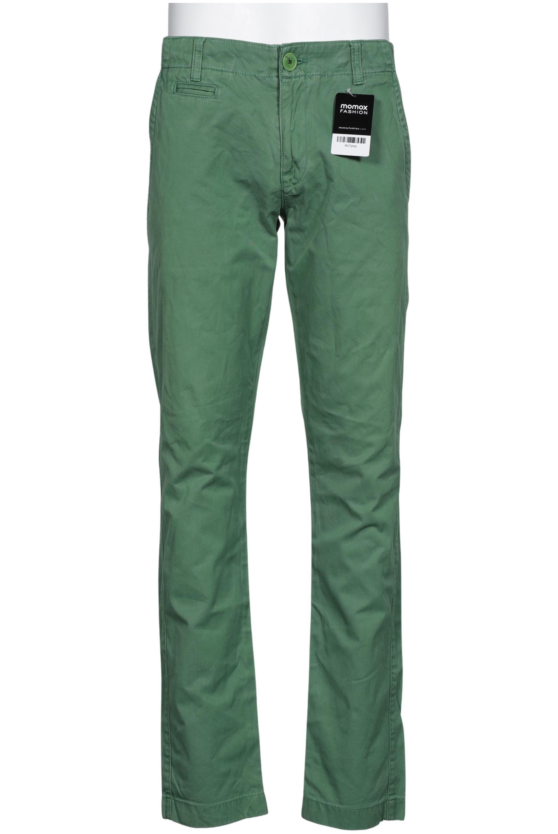 

Knowledge Cotton Apparel Herren Stoffhose, grün, Gr. 32