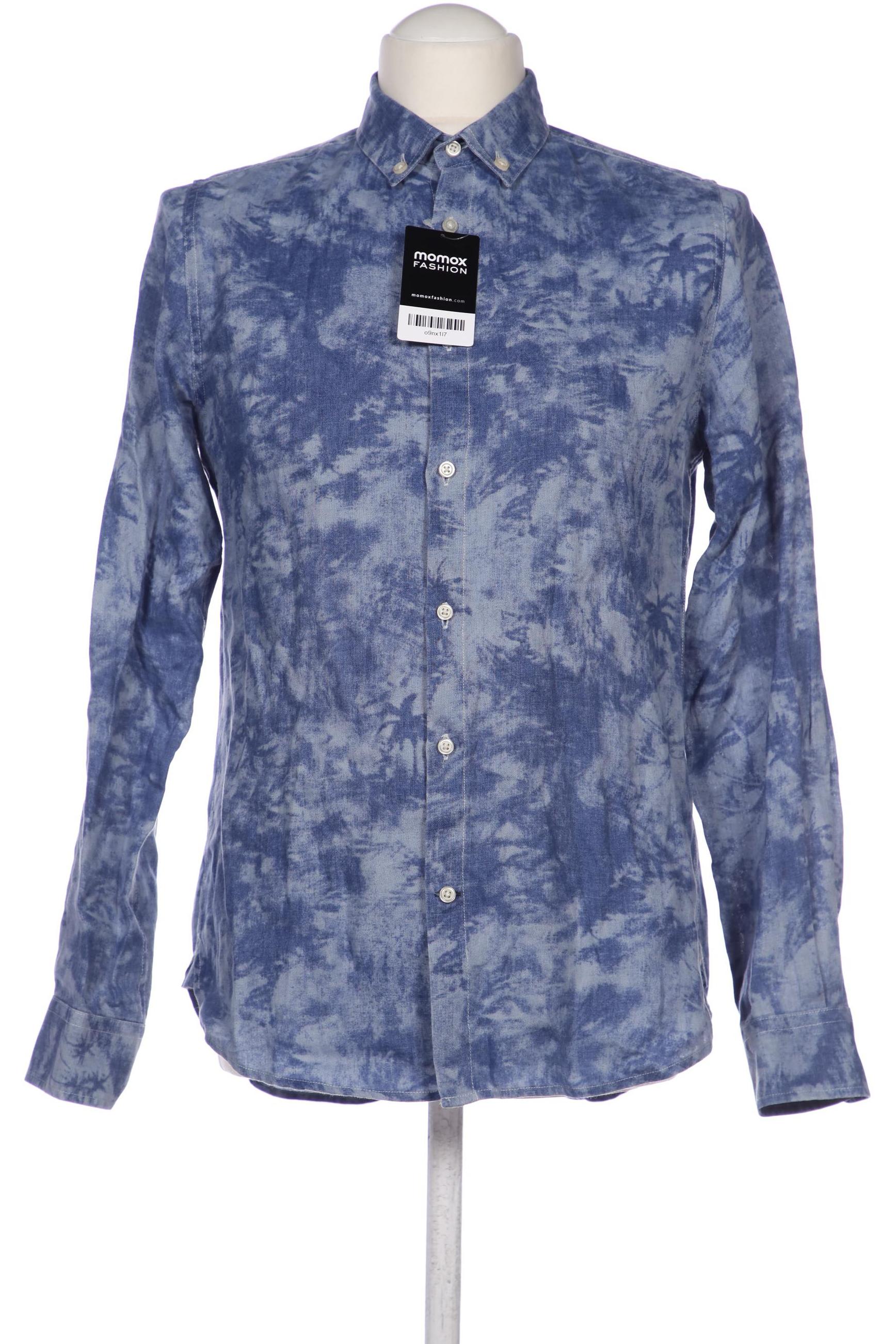 

Knowledge Cotton Apparel Herren Hemd, blau