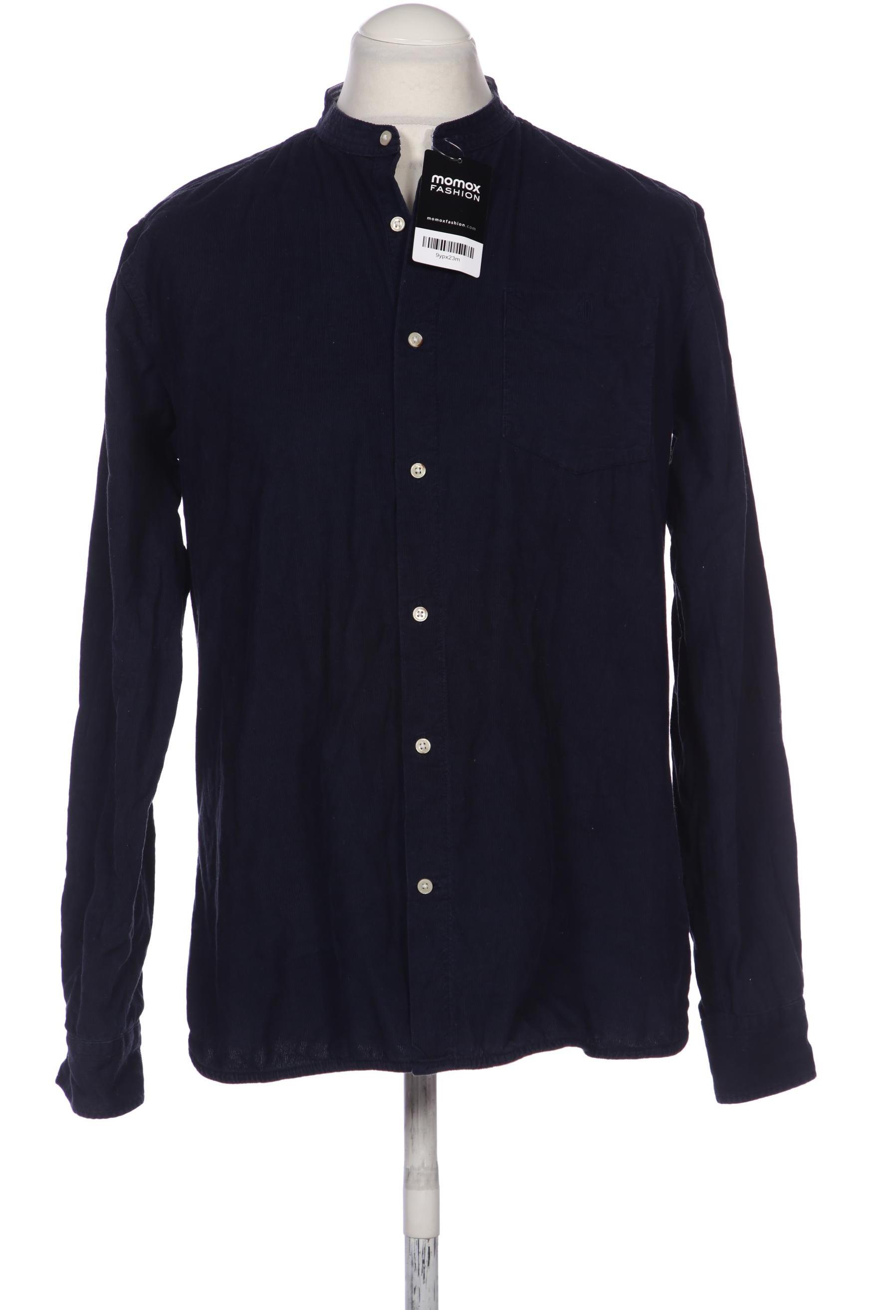 

Knowledge Cotton Apparel Herren Hemd, marineblau