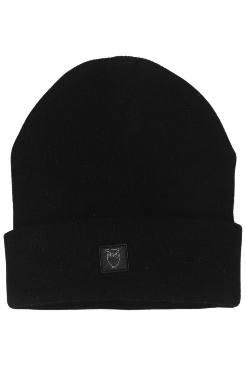 

Knowledge Cotton Apparel Damen Hut/Mütze, schwarz, Gr. uni