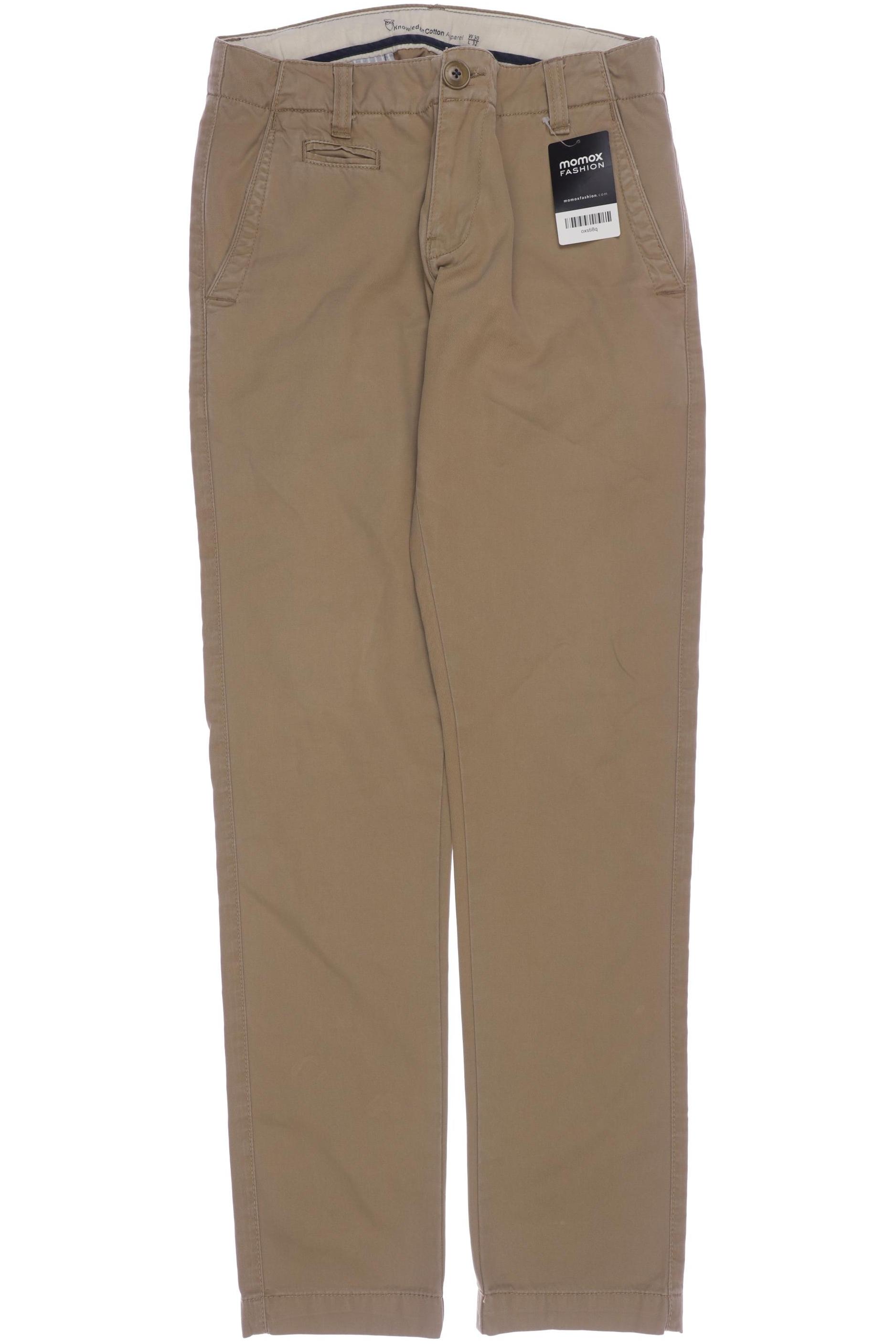 

Knowledge Cotton Apparel Herren Stoffhose, beige, Gr. 30