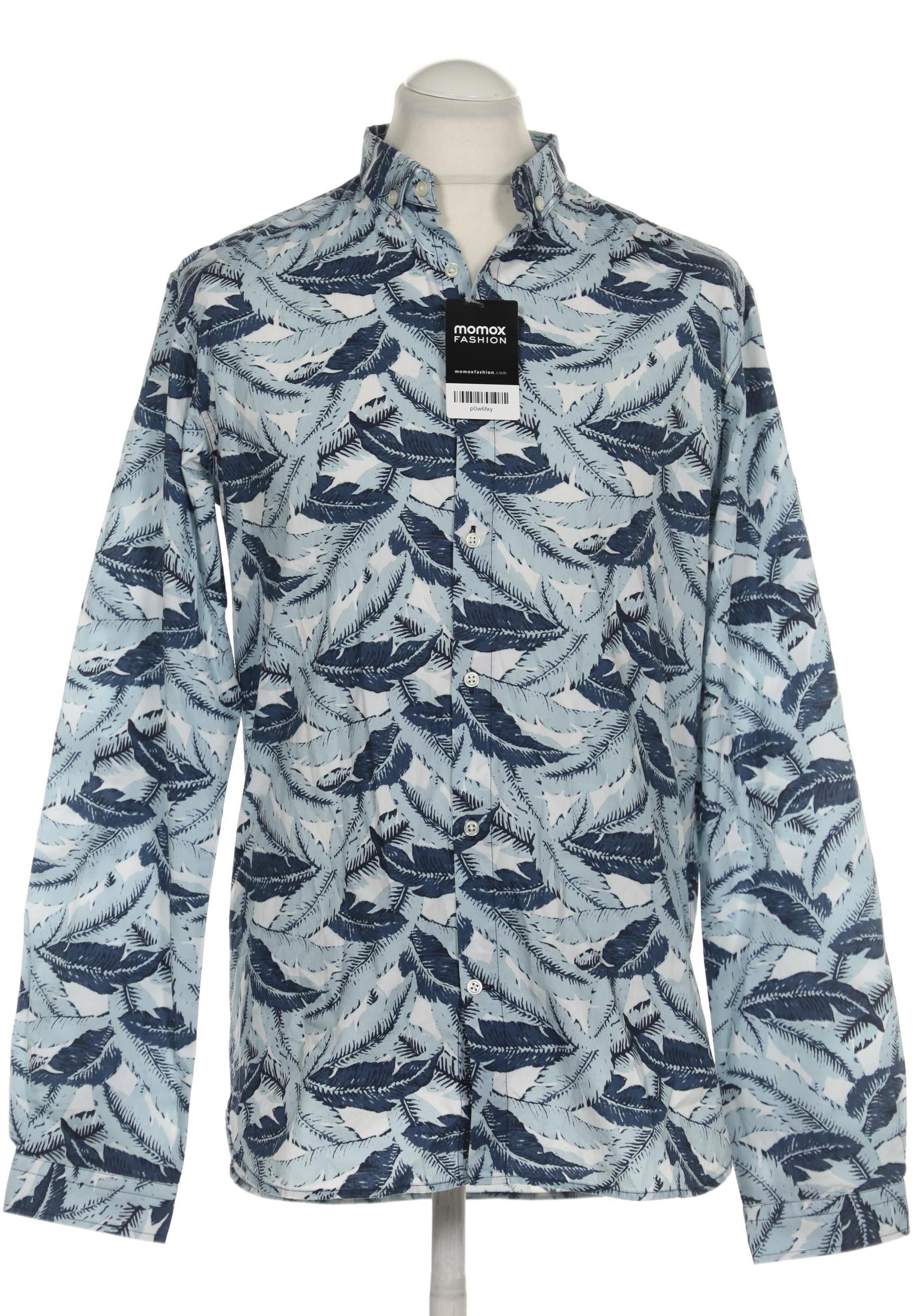 

Knowledge Cotton Apparel Herren Hemd, blau