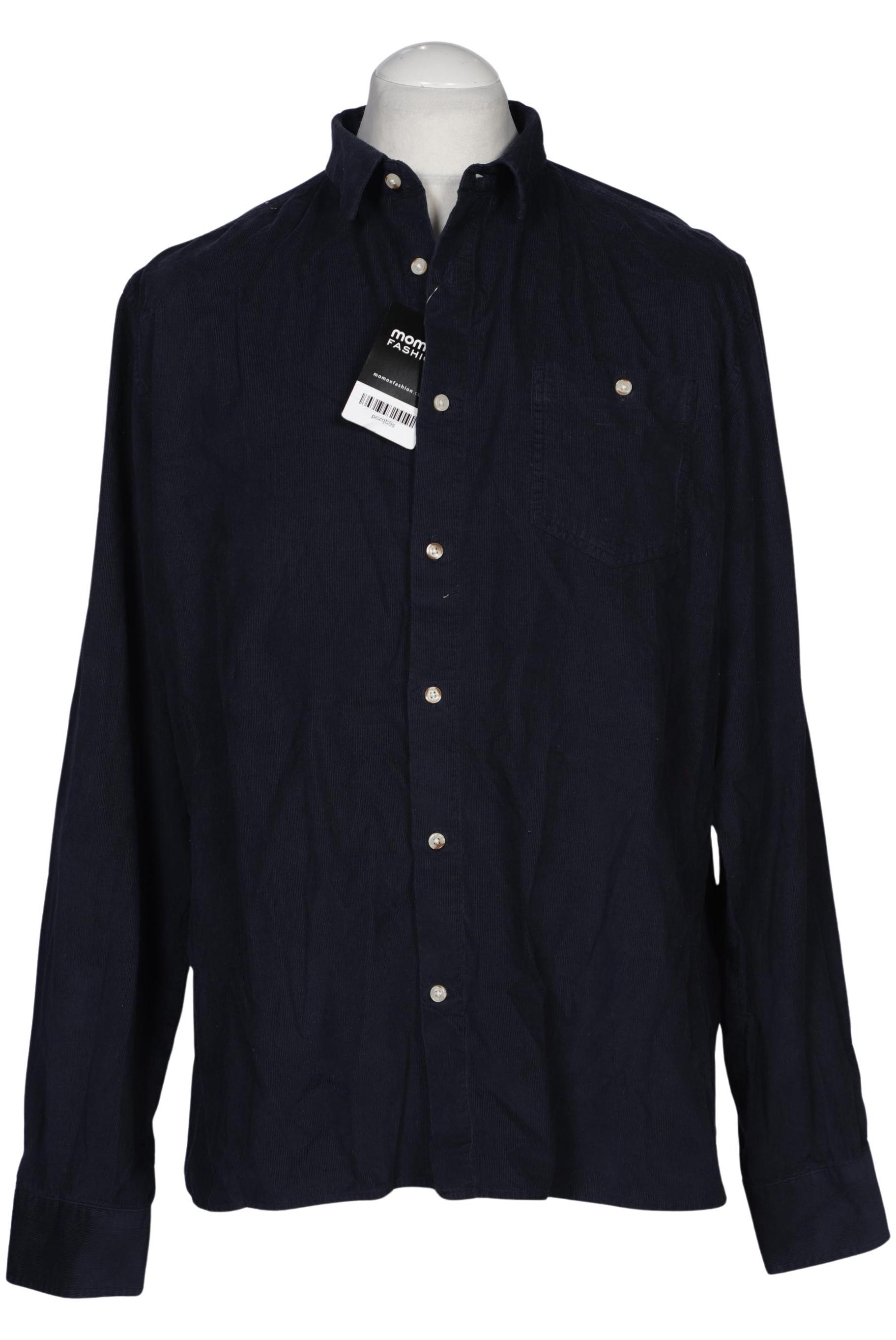 

Knowledge Cotton Apparel Herren Hemd, marineblau, Gr. 54