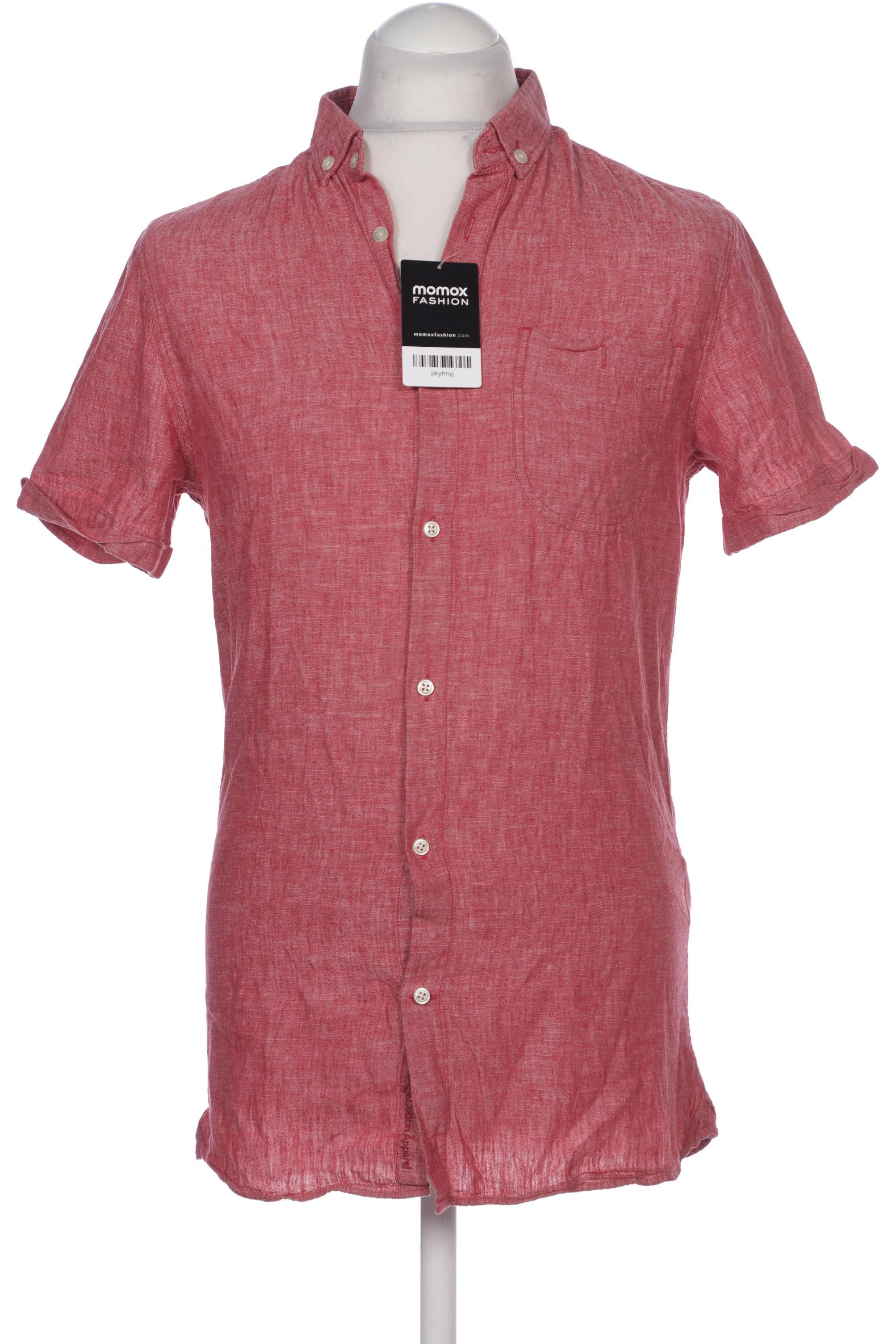 

Knowledge Cotton Apparel Herren Hemd, rot, Gr. 48