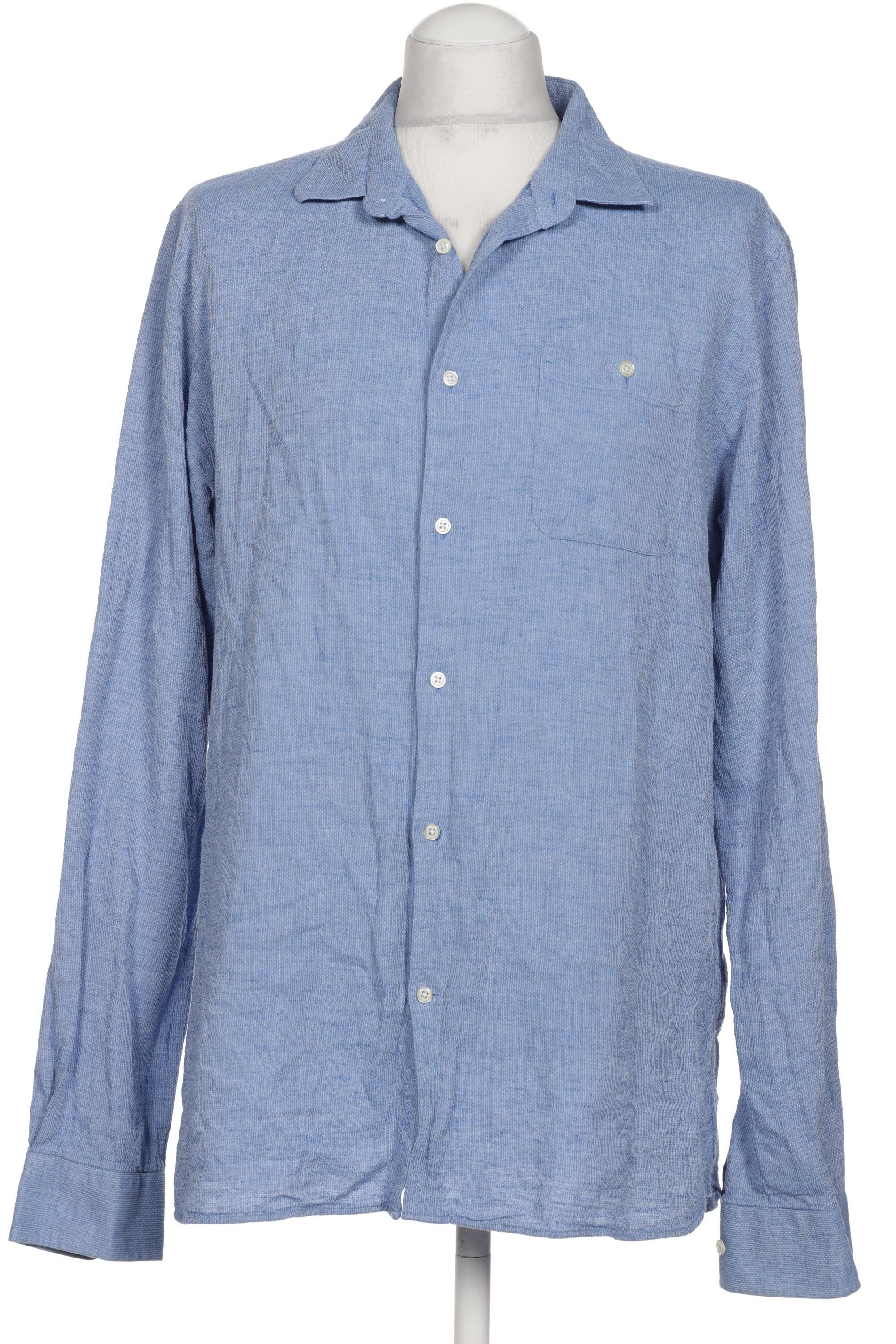 

Knowledge Cotton Apparel Herren Hemd, blau