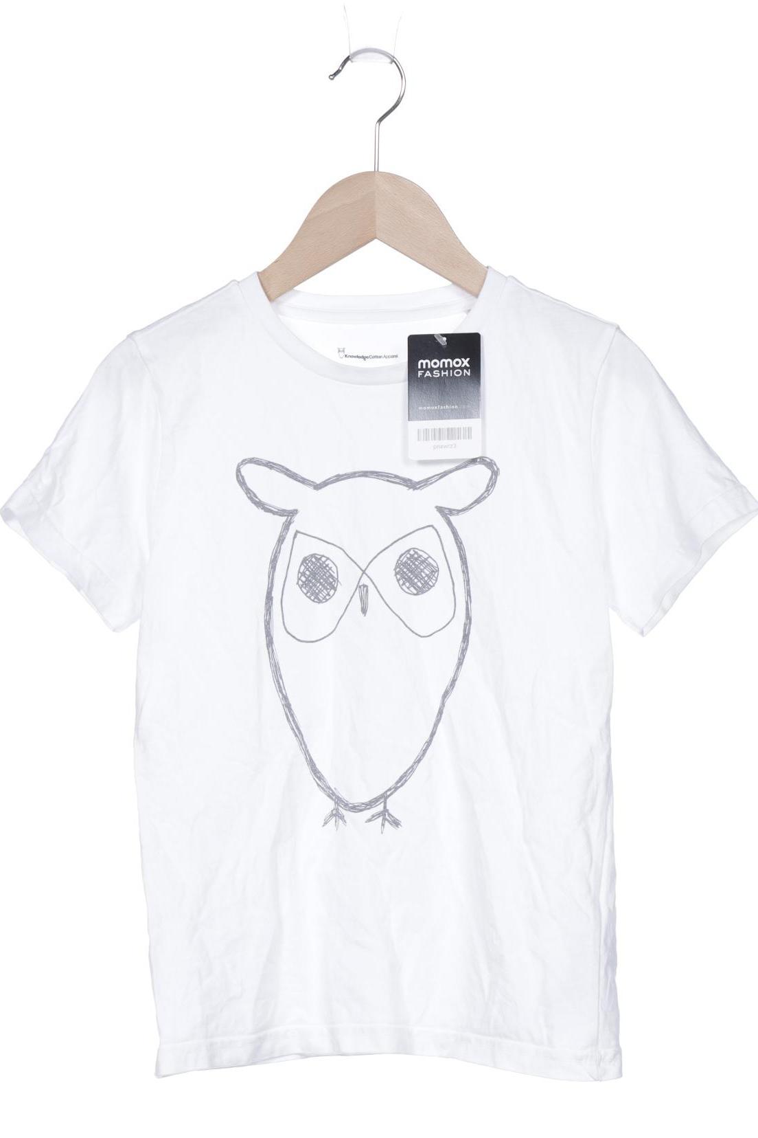 

Knowledge Cotton Apparel Damen T-Shirt, weiß, Gr. 134