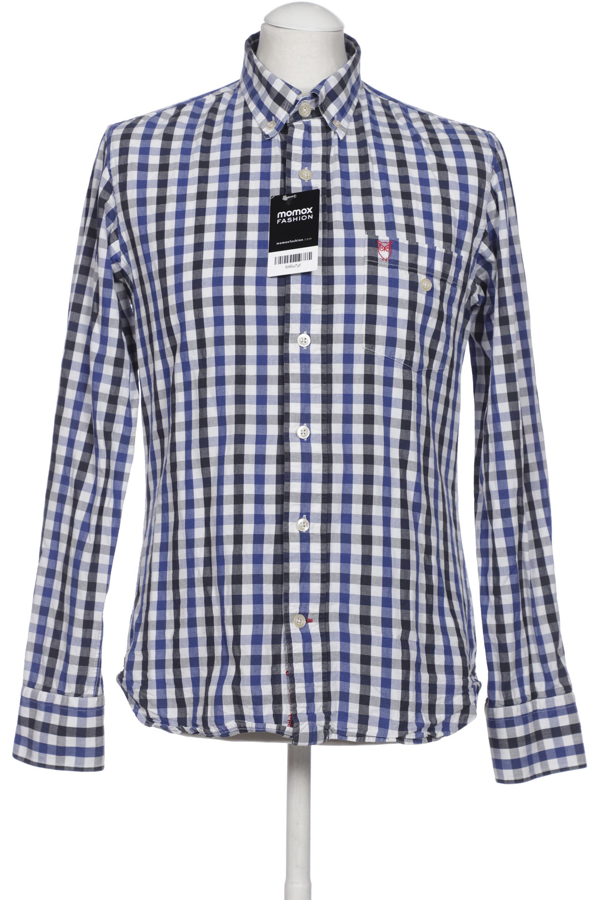 

Knowledge Cotton Apparel Herren Hemd, blau