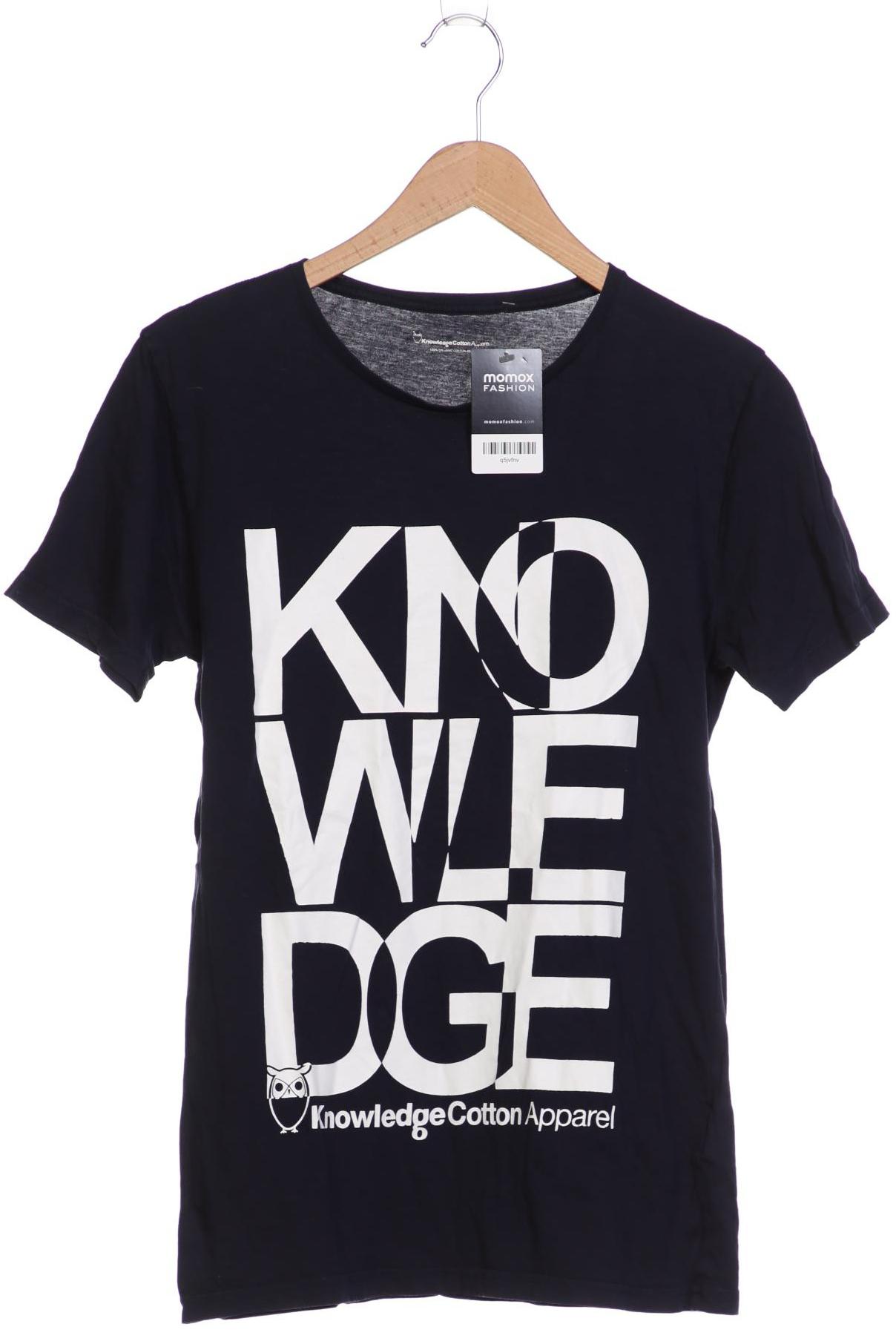 

Knowledge Cotton Apparel Herren T-Shirt, marineblau