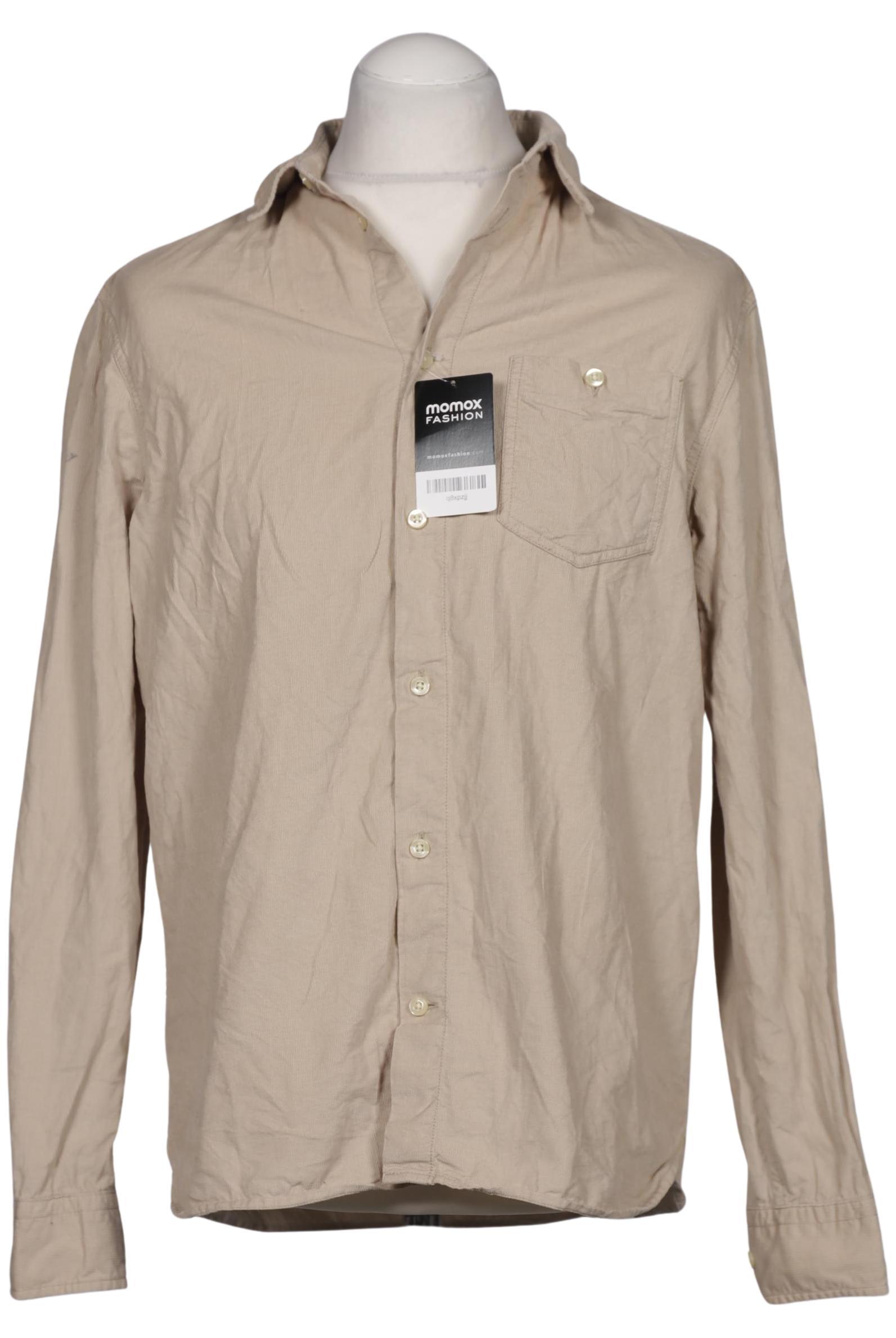 

Knowledge Cotton Apparel Herren Hemd, beige, Gr. 52