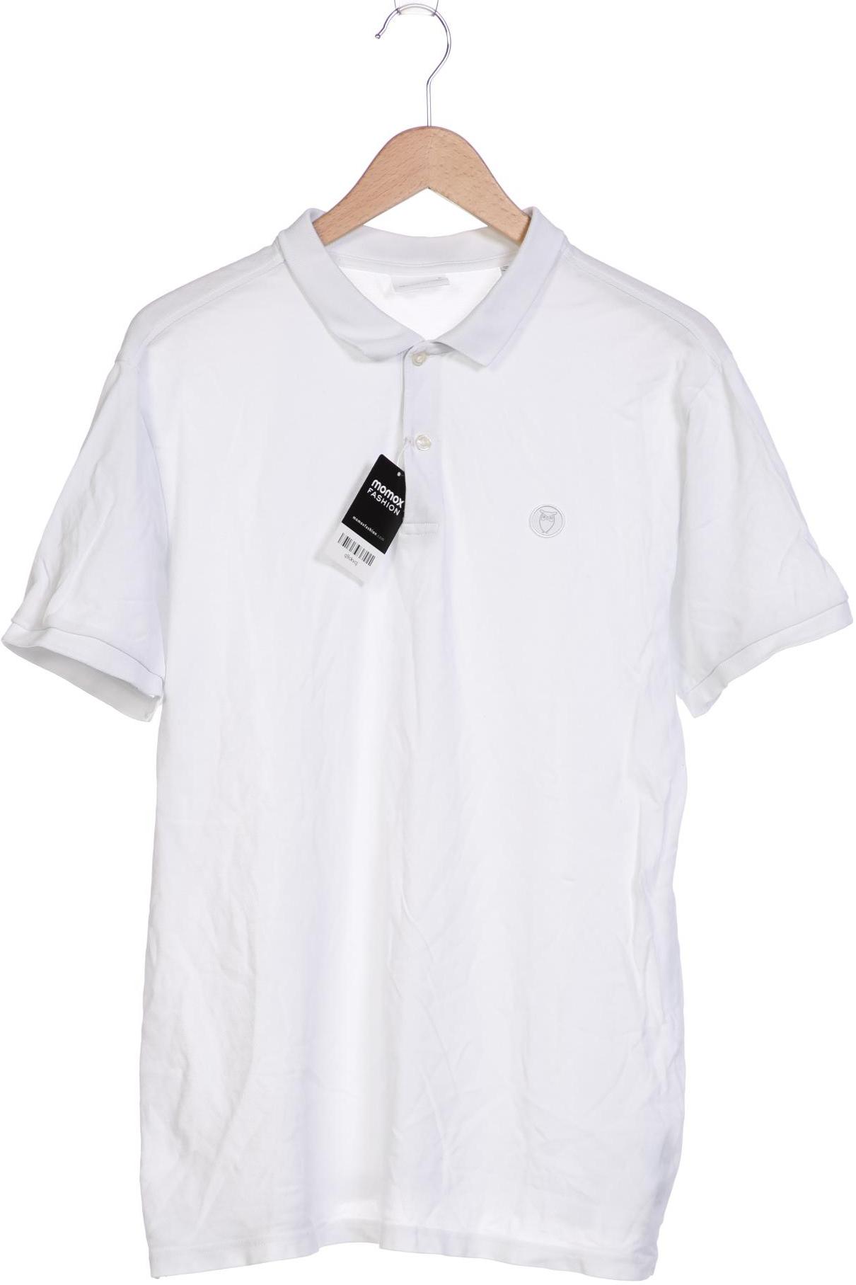 

Knowledge Cotton Apparel Herren Poloshirt, weiß