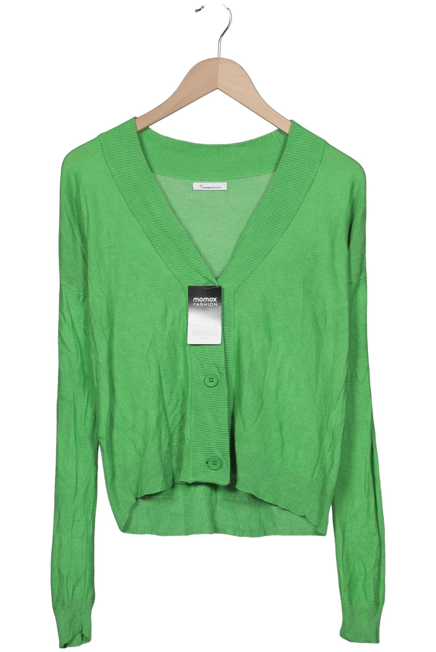 

Knowledge Cotton Apparel Damen Strickjacke, grün, Gr. 36