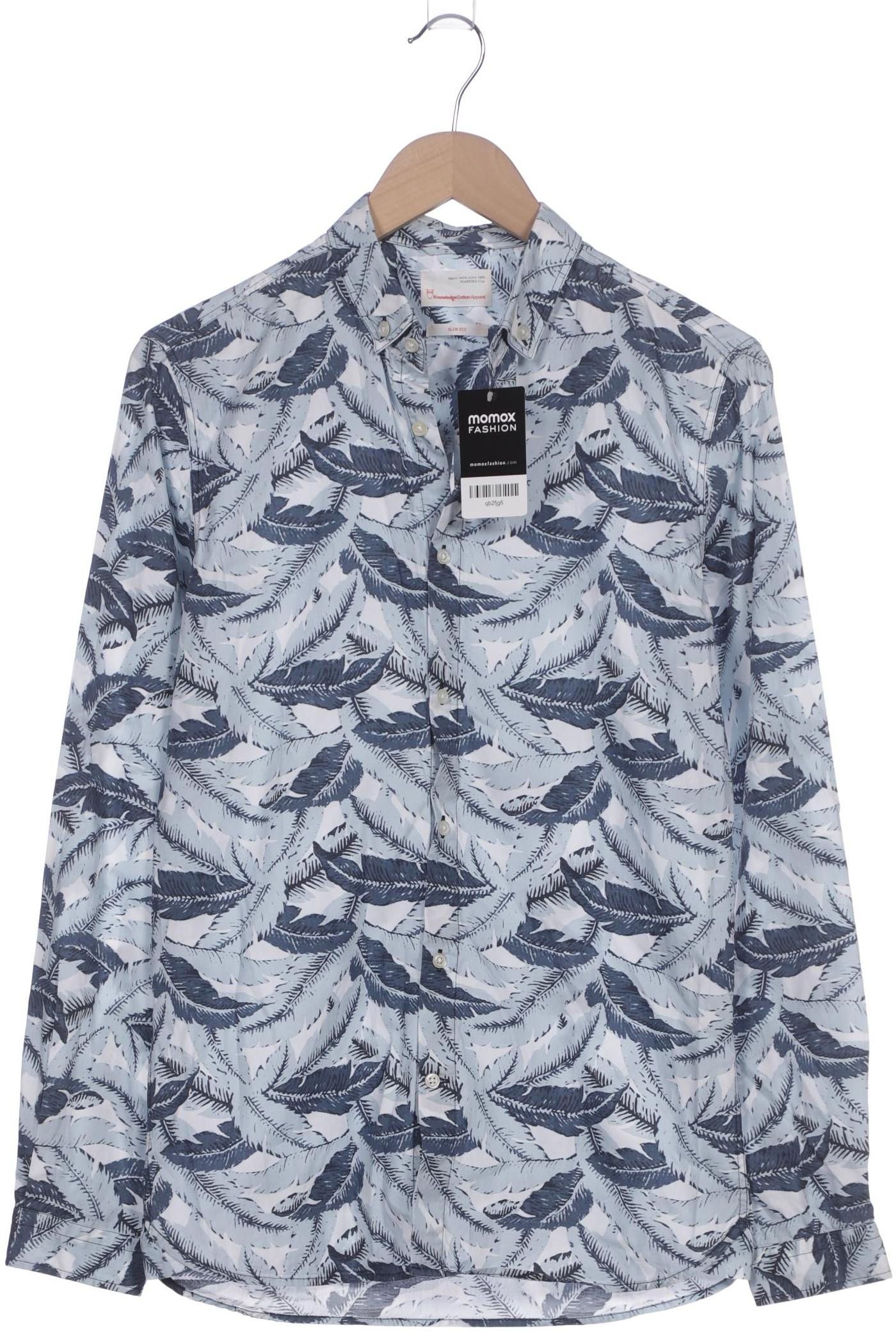 Thumbnail - Knowledge Cotton Apparel Herren Hemd, hellblau, Gr. 46