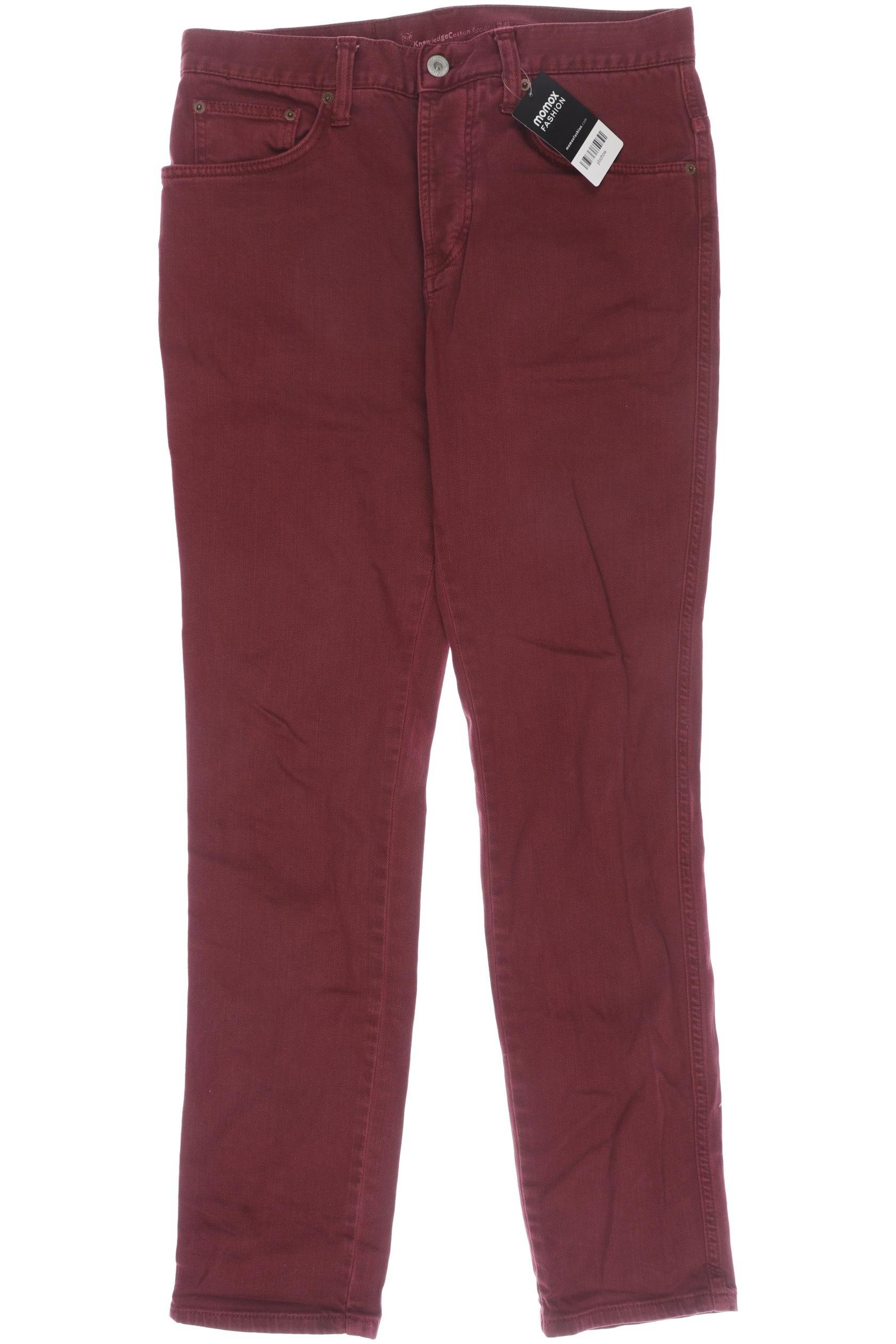 Thumbnail - Knowledge Cotton Apparel Herren Jeans, bordeaux, Gr. 31