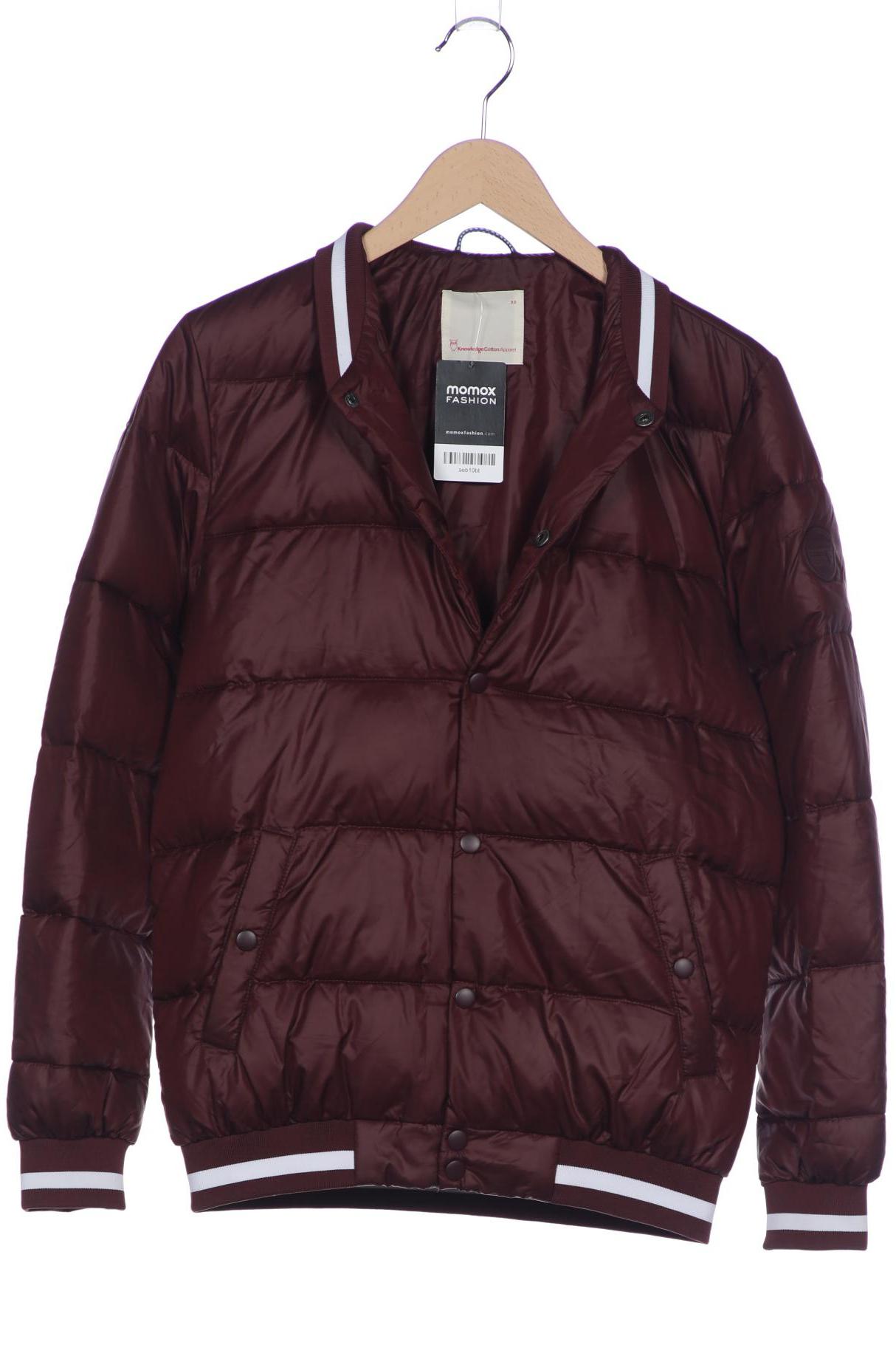 

Knowledge Cotton Apparel Herren Jacke, bordeaux, Gr. 44