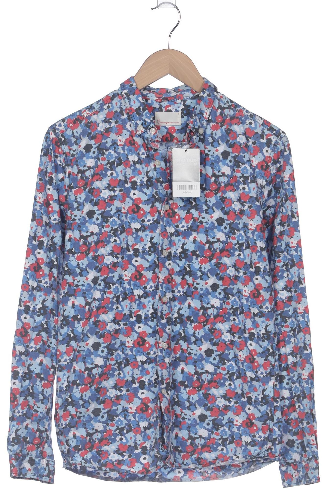

Knowledge Cotton Apparel Herren Hemd, blau, Gr. 46