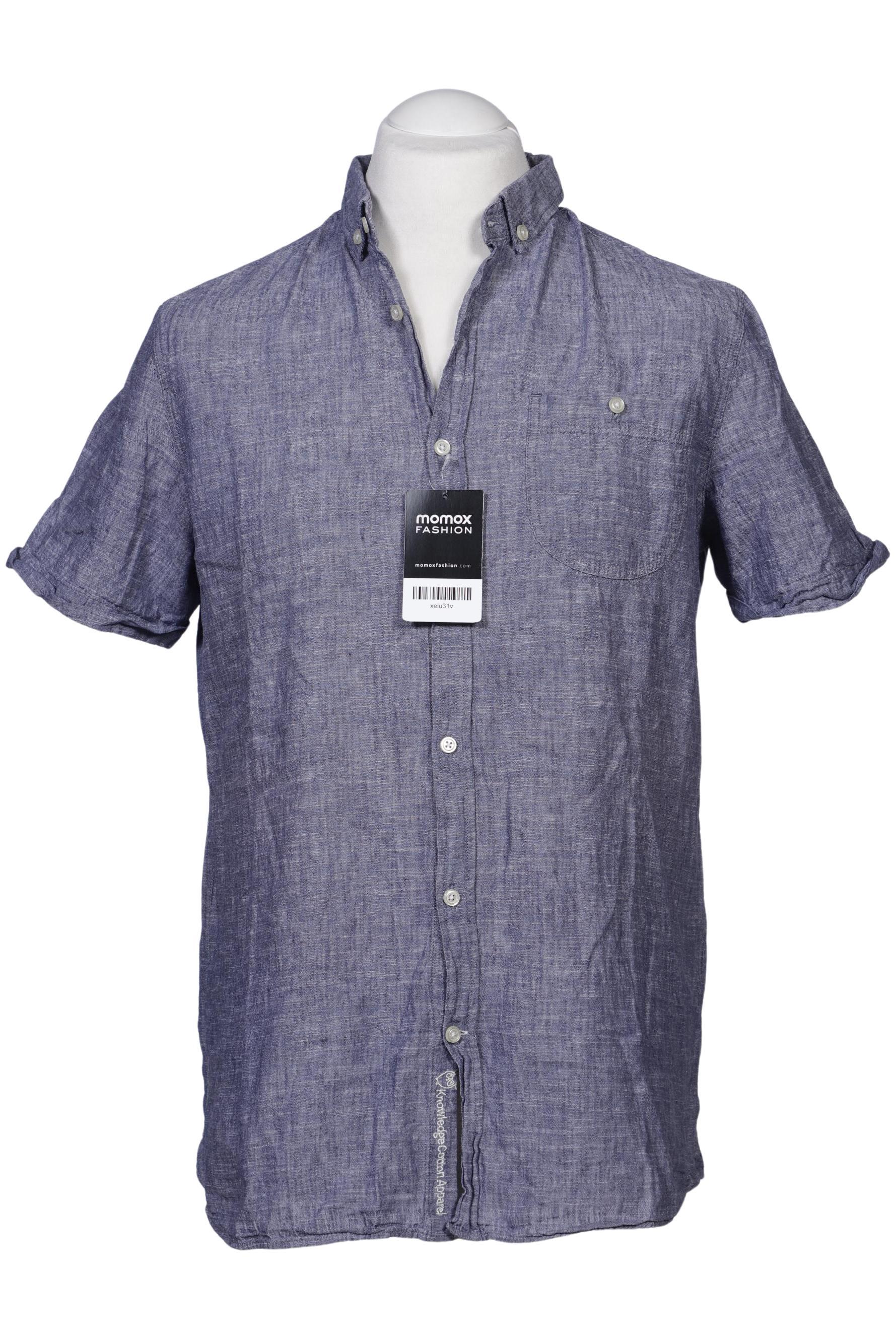

Knowledge Cotton Apparel Herren Hemd, marineblau, Gr. 52