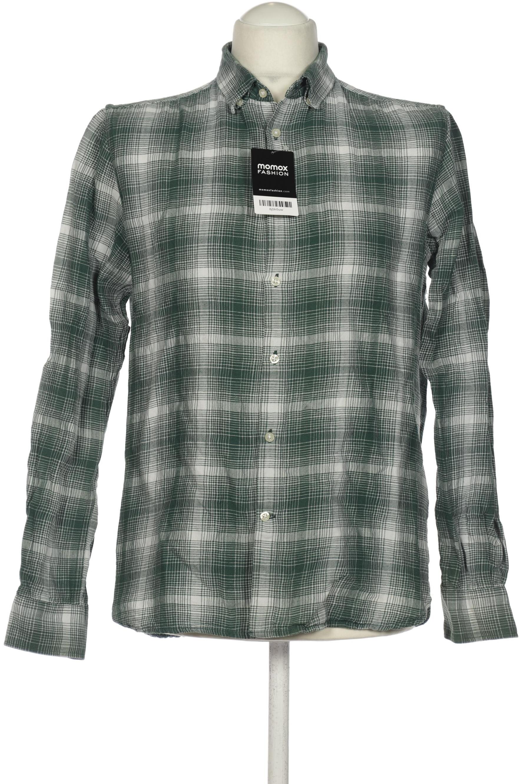 

Knowledge Cotton Apparel Herren Hemd, grün, Gr. 48