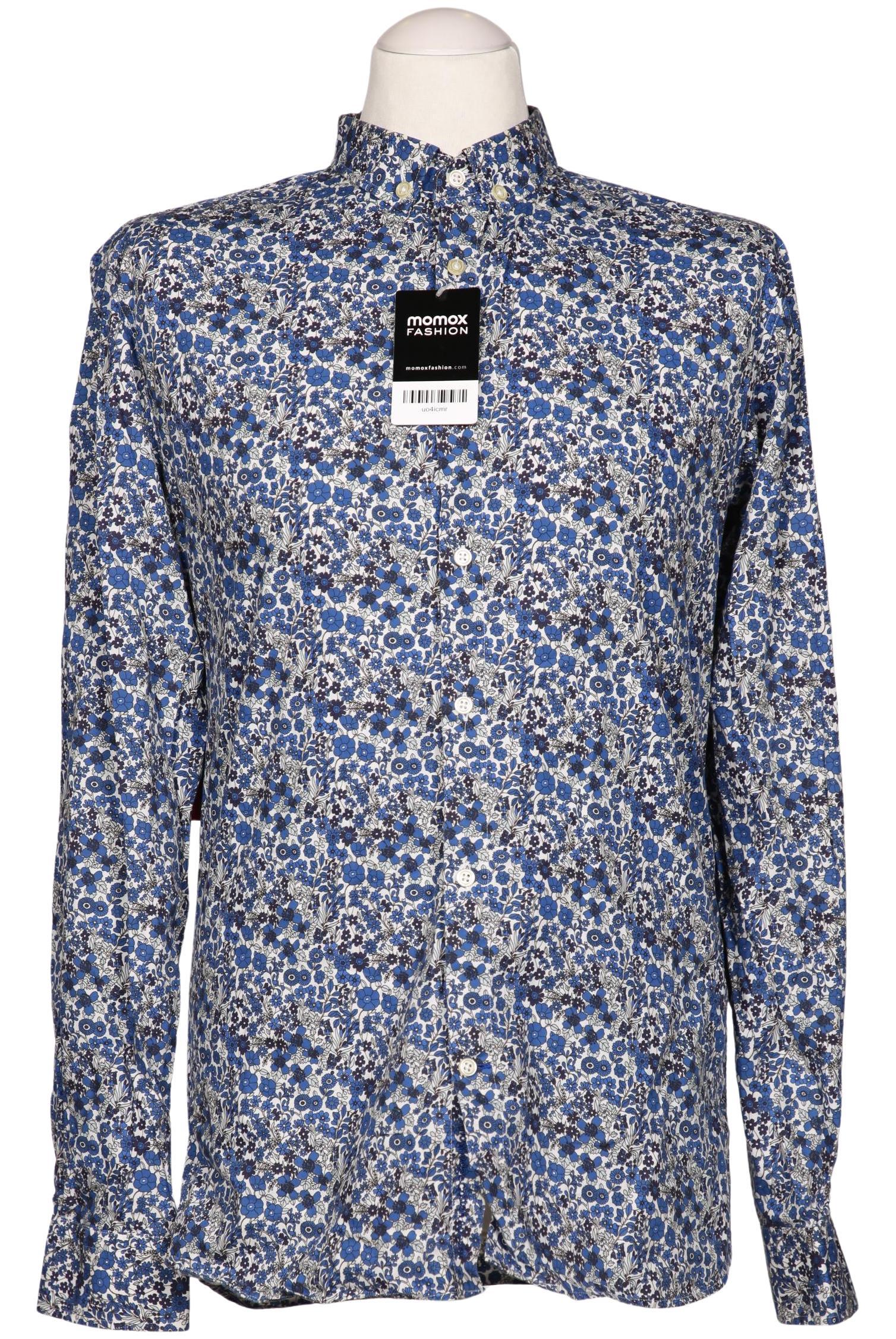 

Knowledge Cotton Apparel Herren Hemd, blau, Gr. 48