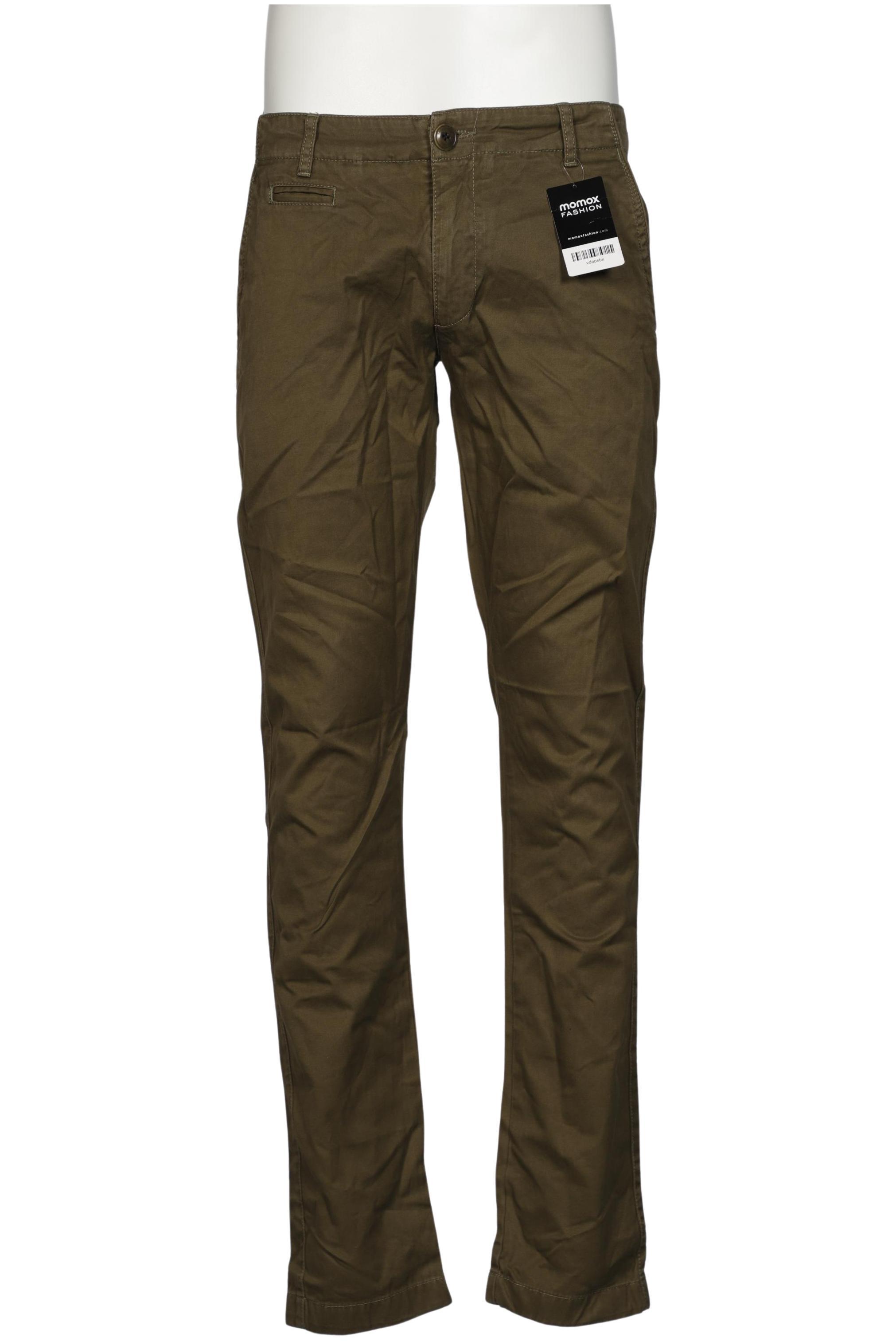 

Knowledge Cotton Apparel Herren Stoffhose, grün, Gr. 32