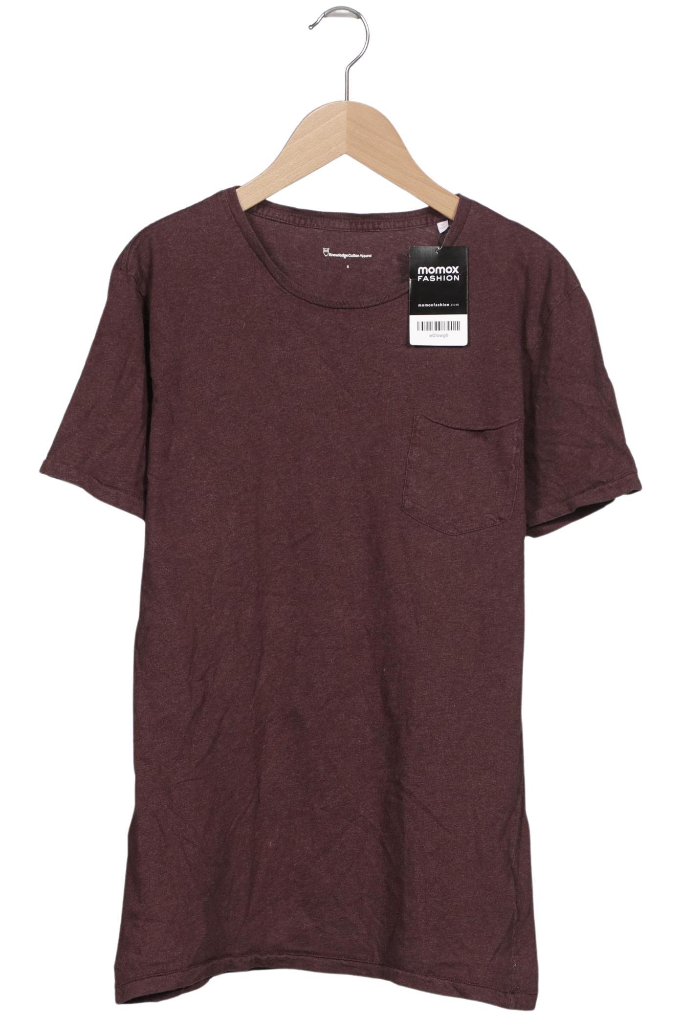 

Knowledge Cotton Apparel Herren T-Shirt, bordeaux, Gr. 46