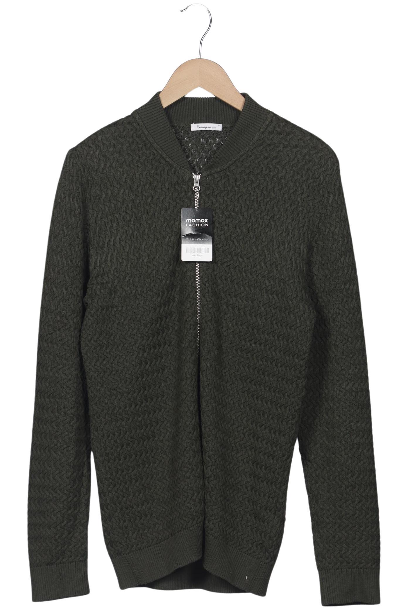 

Knowledge Cotton Apparel Herren Strickjacke, grün, Gr. 48
