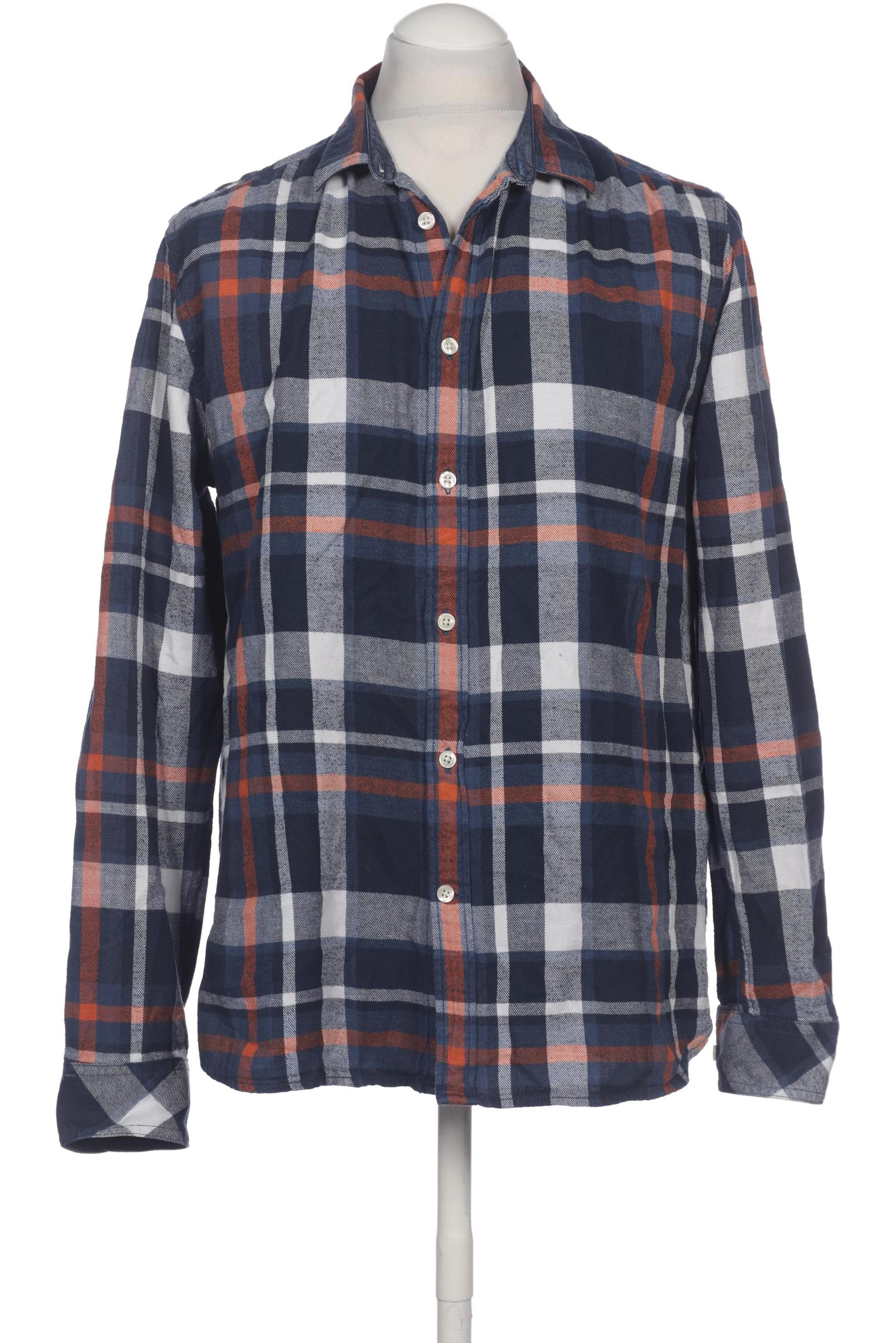 

Knowledge Cotton Apparel Herren Hemd, marineblau, Gr. 52