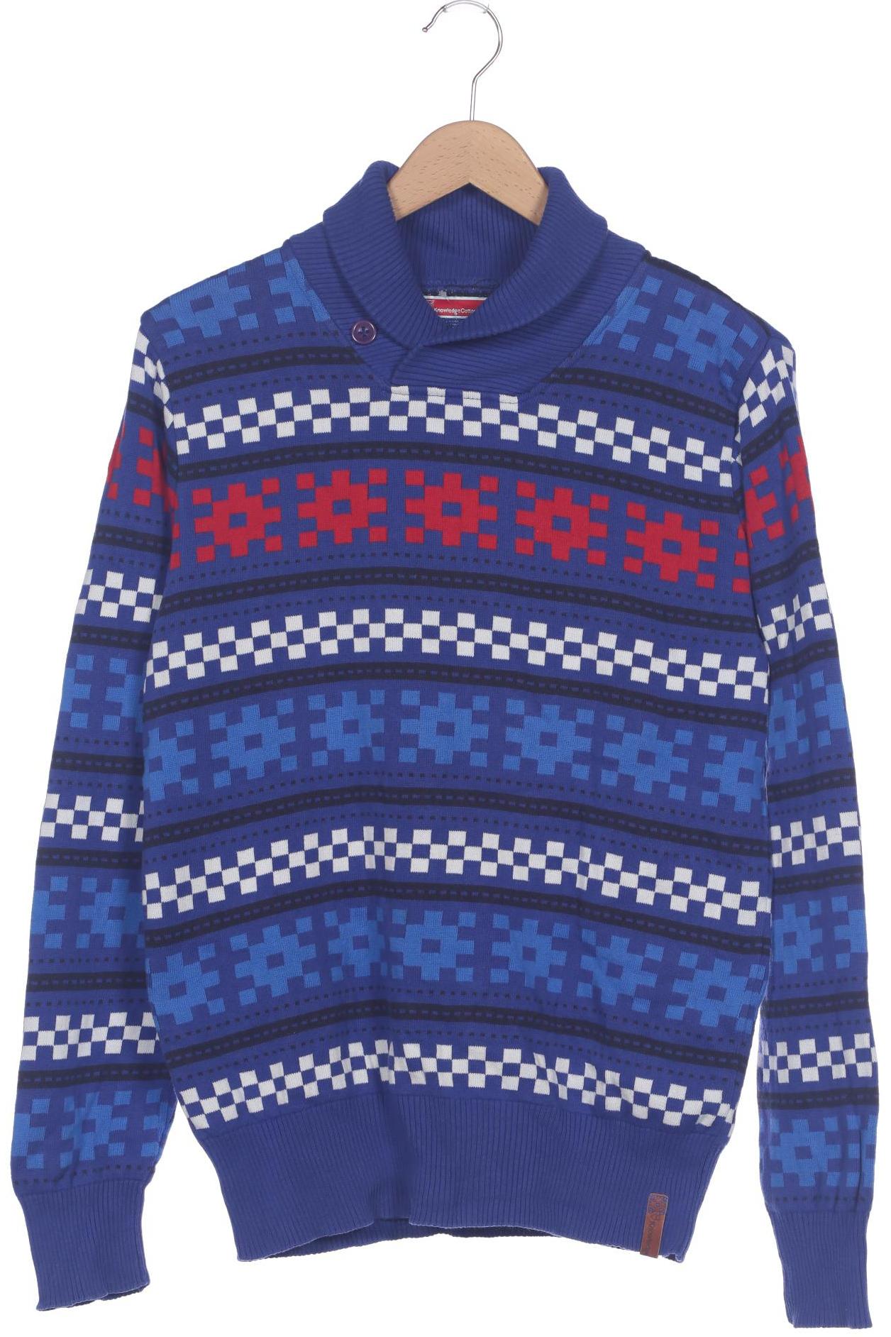 

Knowledge Cotton Apparel Herren Pullover, blau