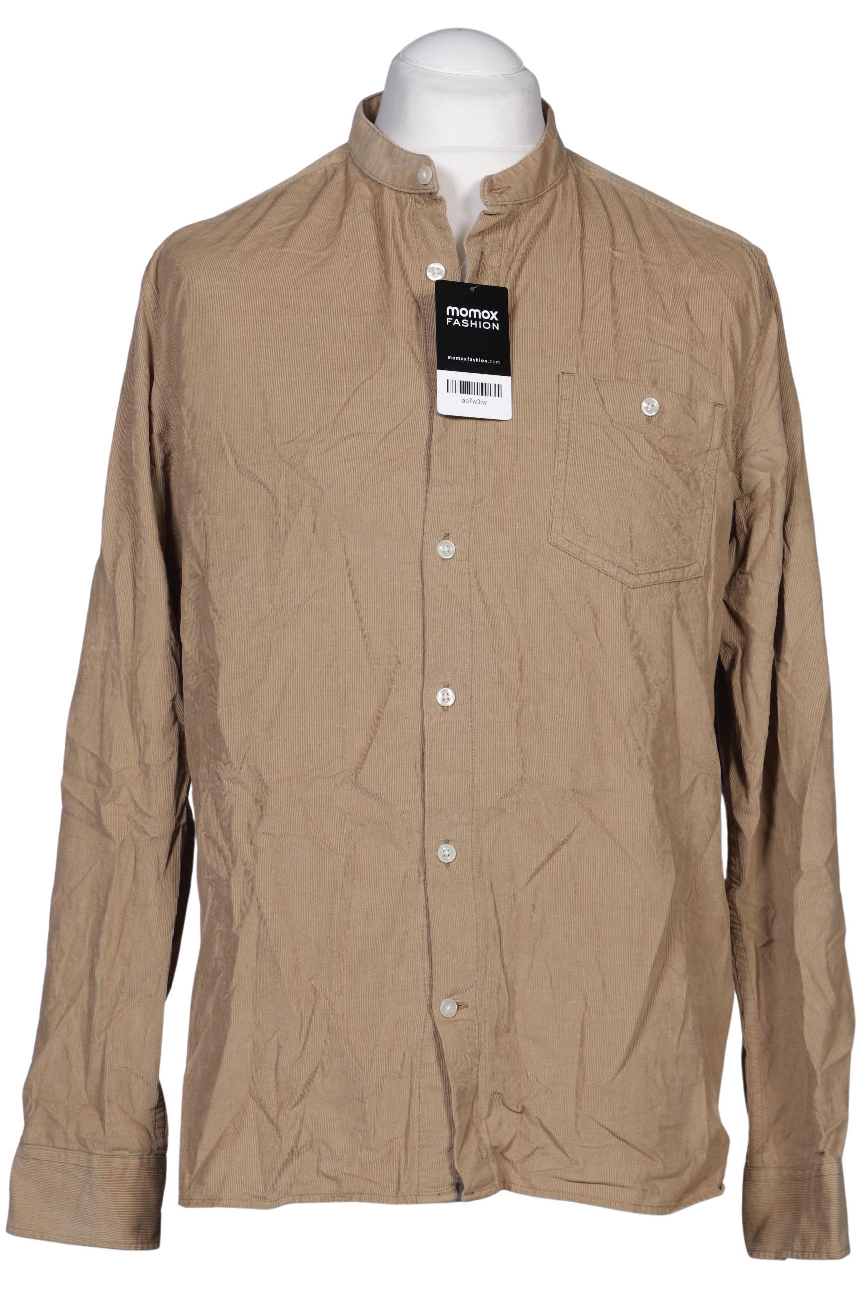 

Knowledge Cotton Apparel Herren Hemd, beige, Gr. 54