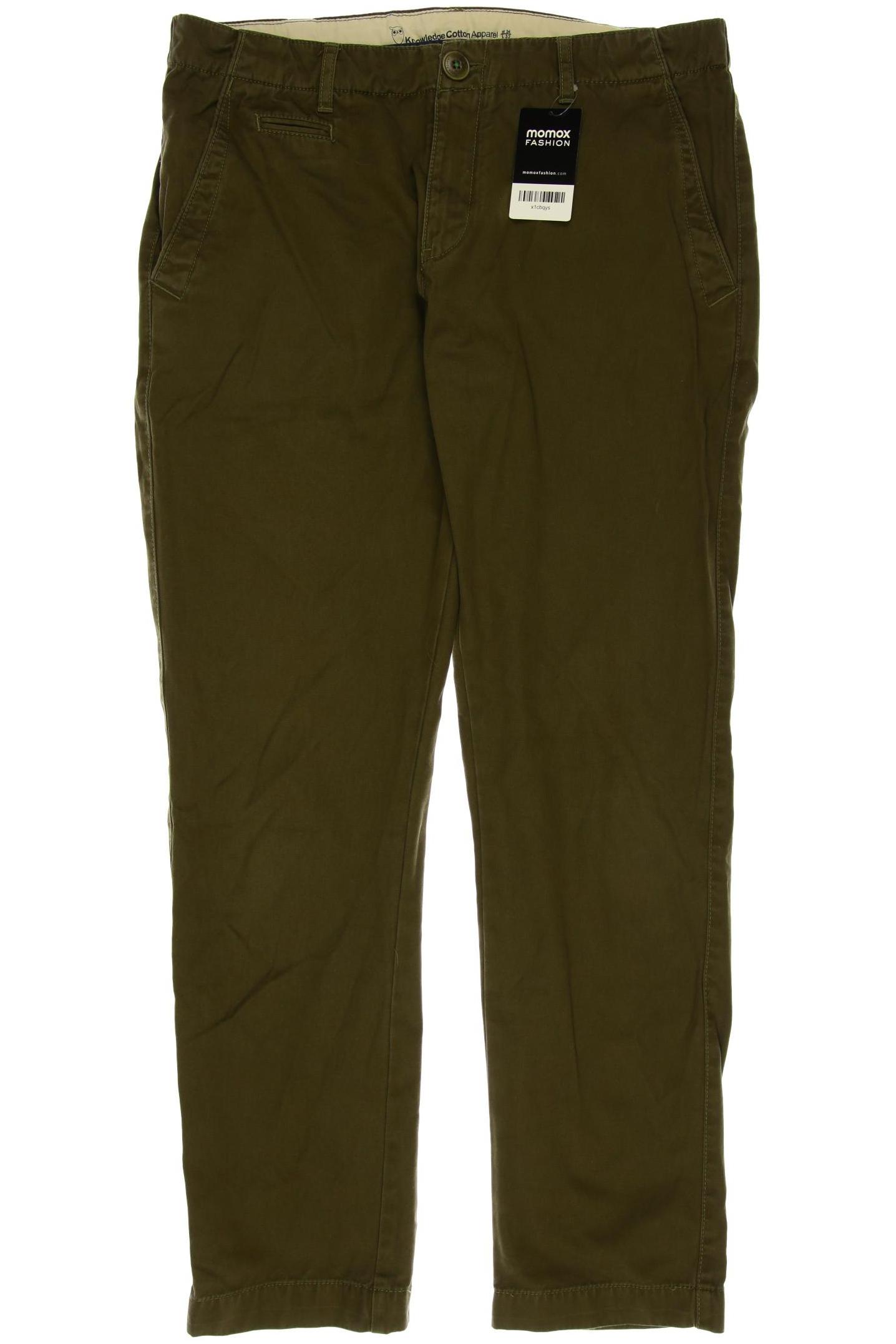 

Knowledge Cotton Apparel Herren Stoffhose, grün, Gr. 52