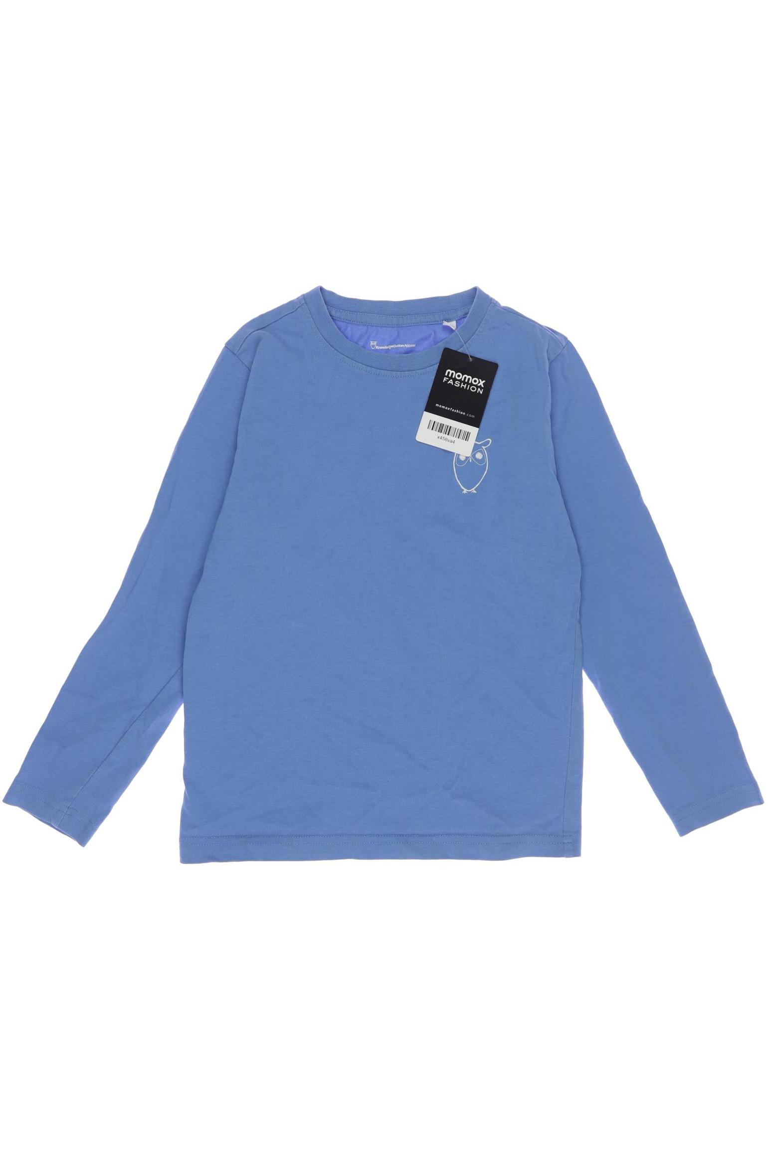 

Knowledge Cotton Apparel Mädchen Langarmshirt, blau