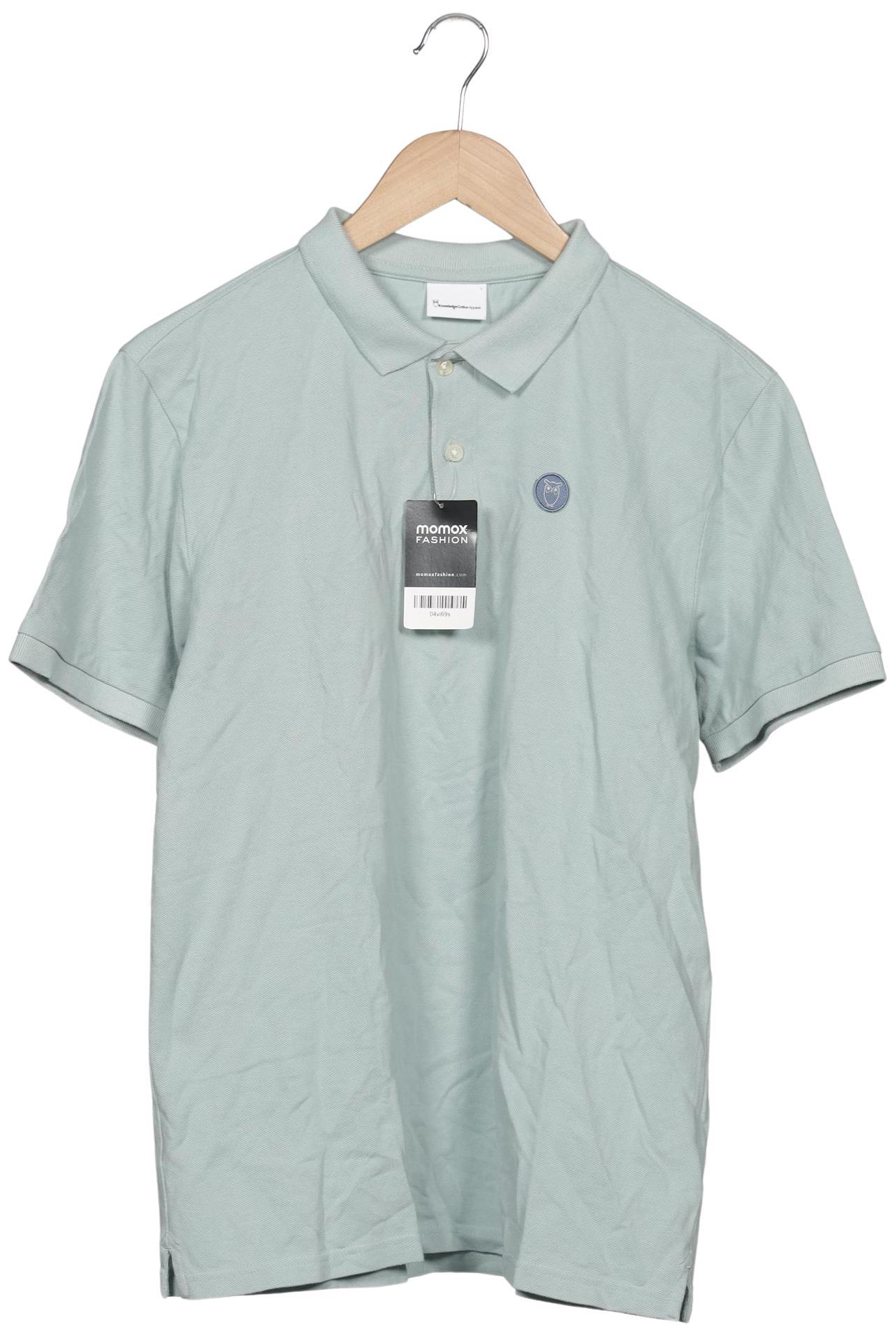 Thumbnail - Knowledge Cotton Apparel Herren Poloshirt, hellgrün, Gr. 52