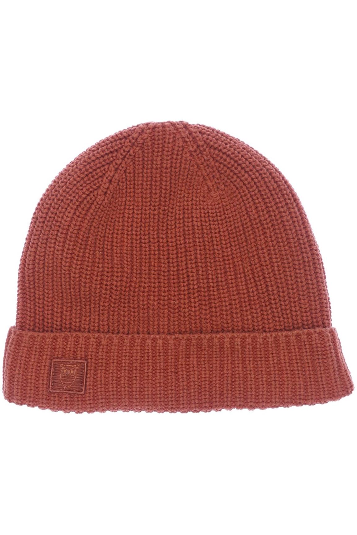 

Knowledge Cotton Apparel Damen Hut/Mütze, orange, Gr. uni