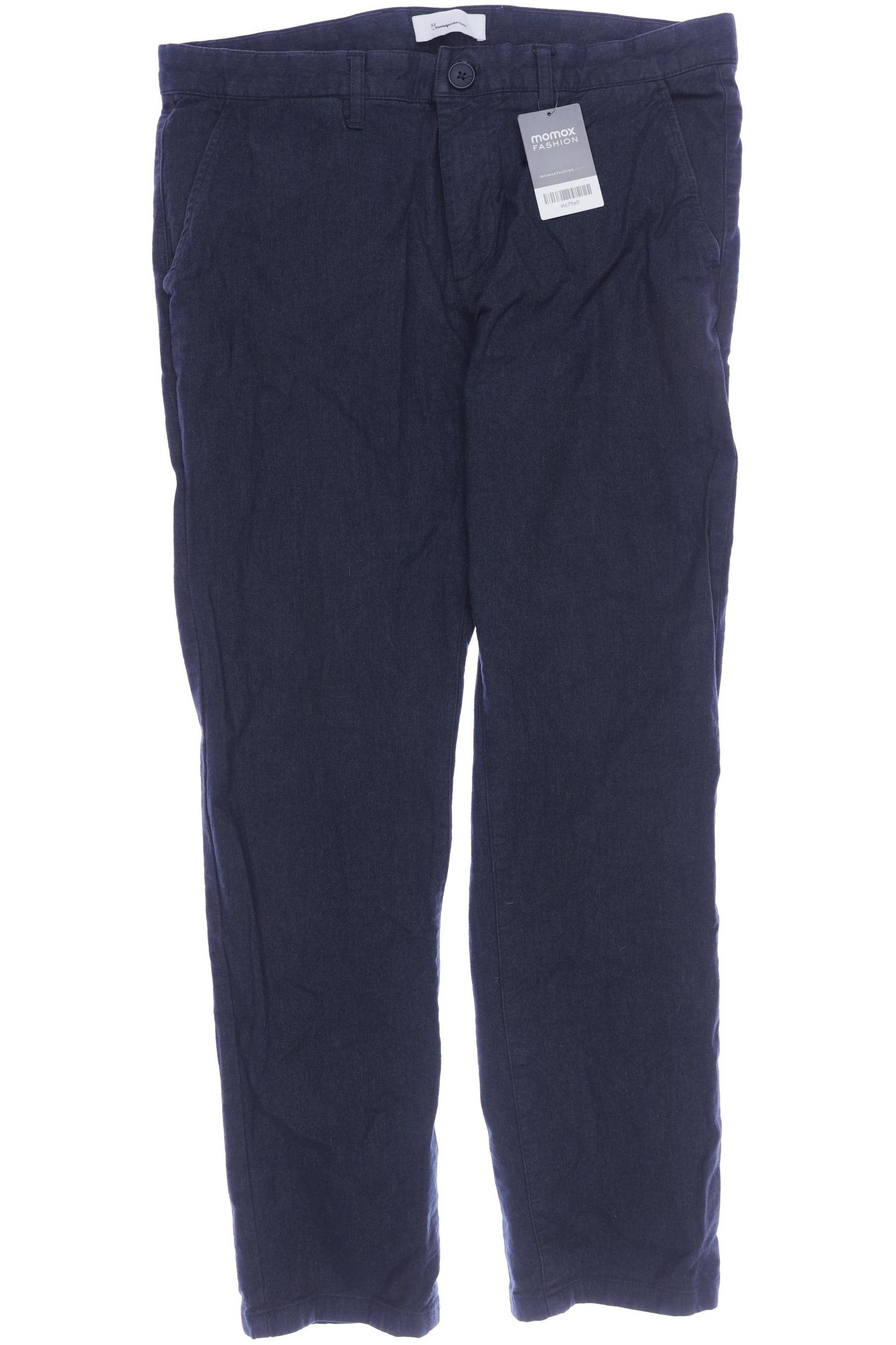

Knowledge Cotton Apparel Herren Stoffhose, marineblau, Gr. 52