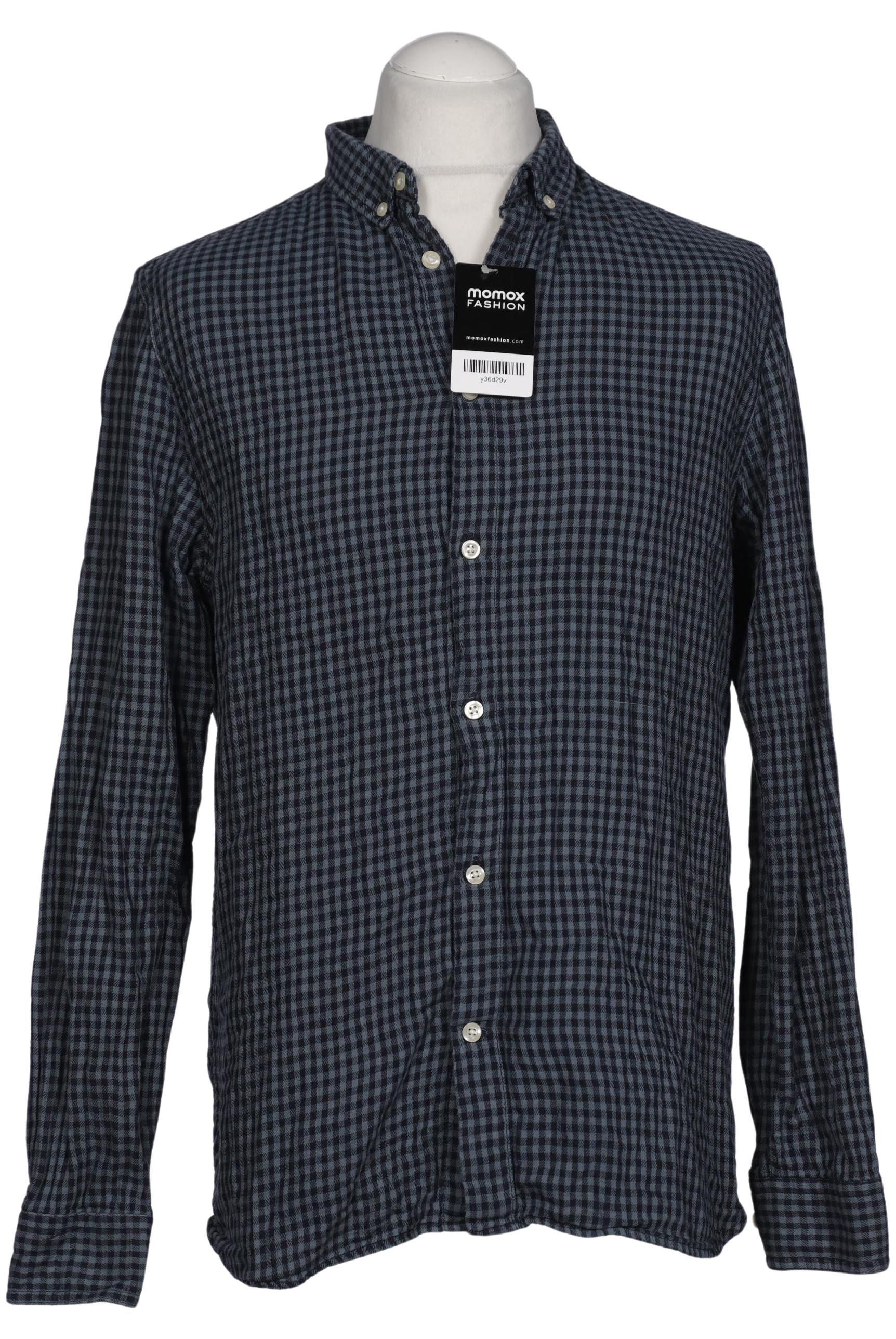 

Knowledge Cotton Apparel Herren Hemd, marineblau, Gr. 52