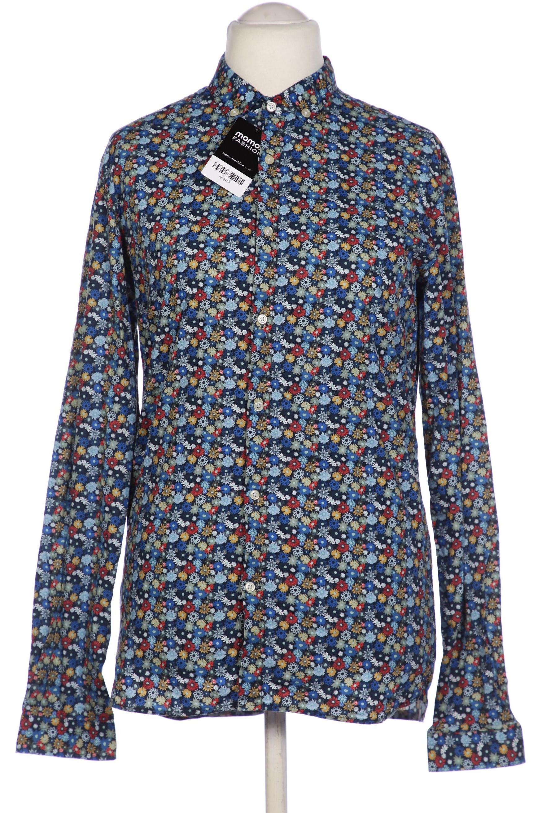 

Knowledge Cotton Apparel Damen Bluse, blau, Gr. 38