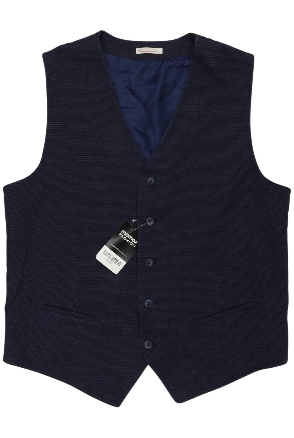 

Knowledge Cotton Apparel Herren Weste, marineblau, Gr. 52